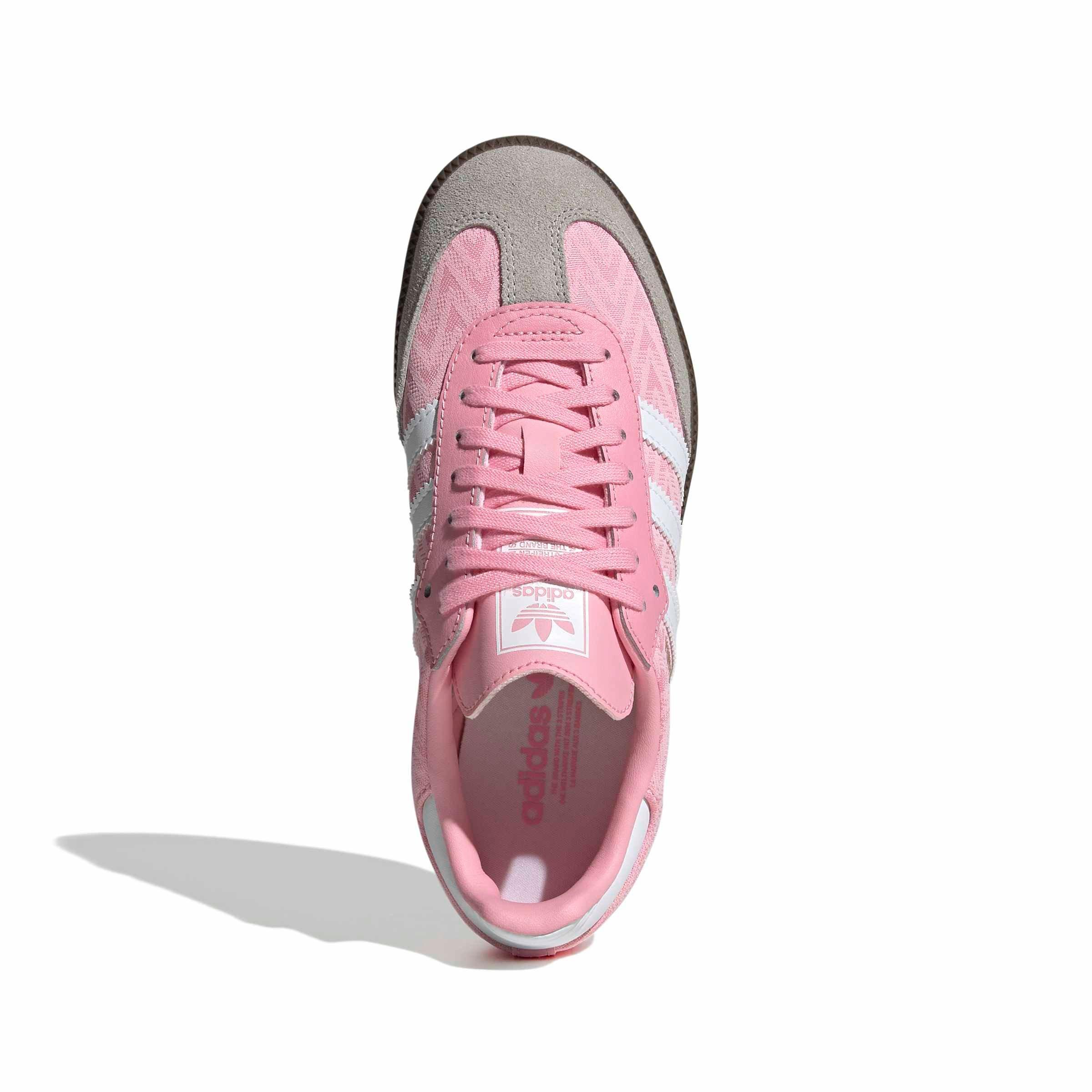 adidas Originals Samba OG "Light Pink/Ftwr White/Gum 5" Grade School Girls' Shoe - LT PINK/WHITE/GUM Thumbnail View 5