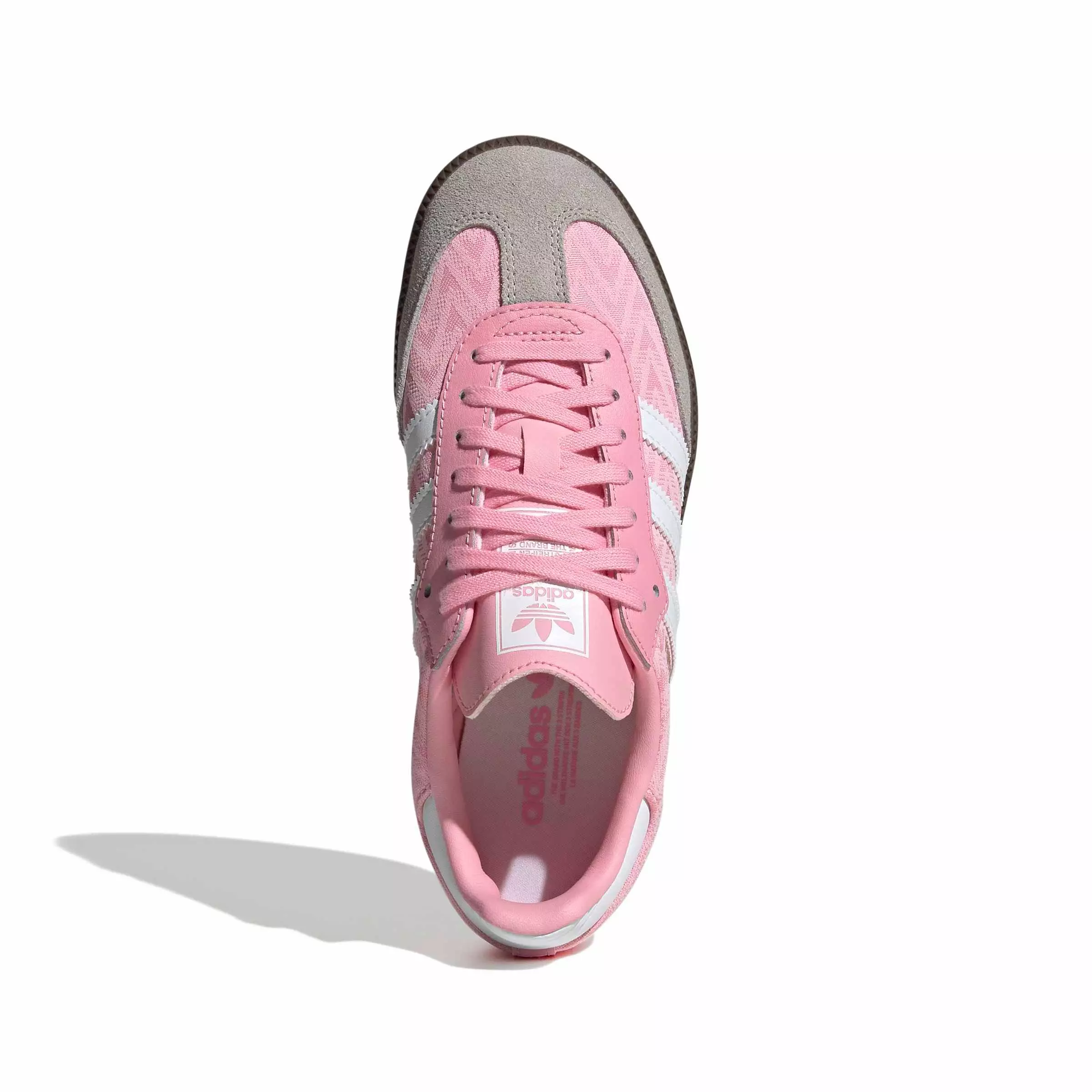 adidas Originals Samba OG "Light Pink/Ftwr White/Gum 5" Grade School Girls' Shoe - LT PINK/WHITE/GUM