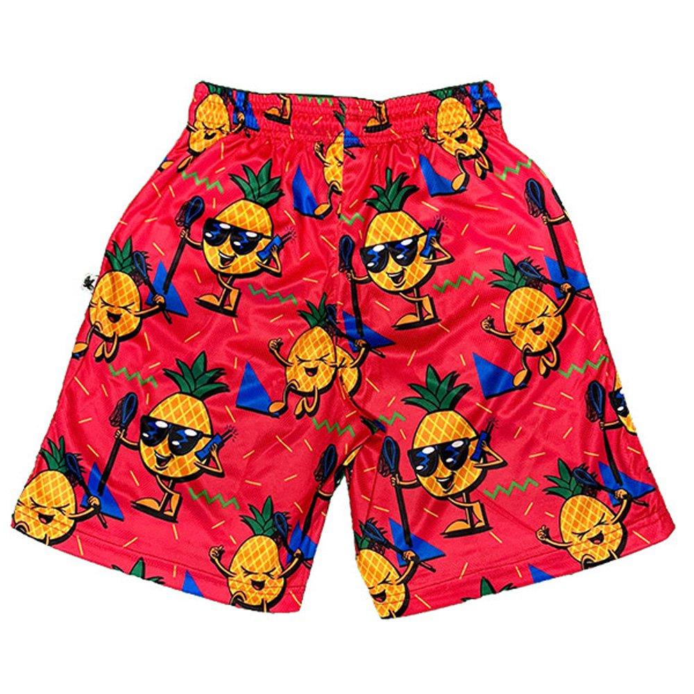 Flow Society Pineapple Lax Big Boys' Pink Shorts