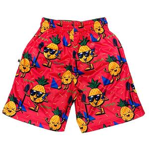 Flow Society Big Boys' Pineapple Lax Shorts -Pink