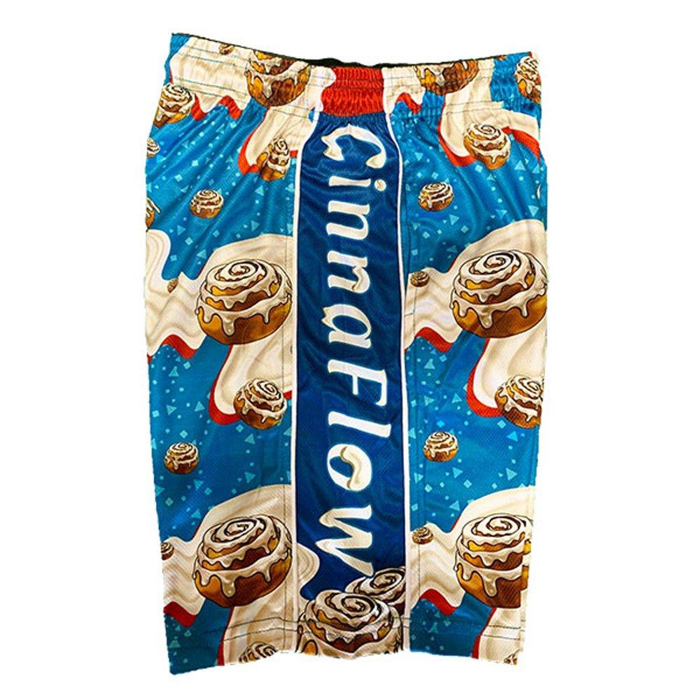 Flow Society Big Boys' Cinnaflow Shorts - Blue - BLUE Thumbnail View 3