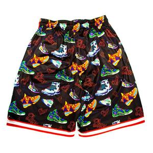 Flow Society Big Boys' Sneaker Flow Shorts -Black