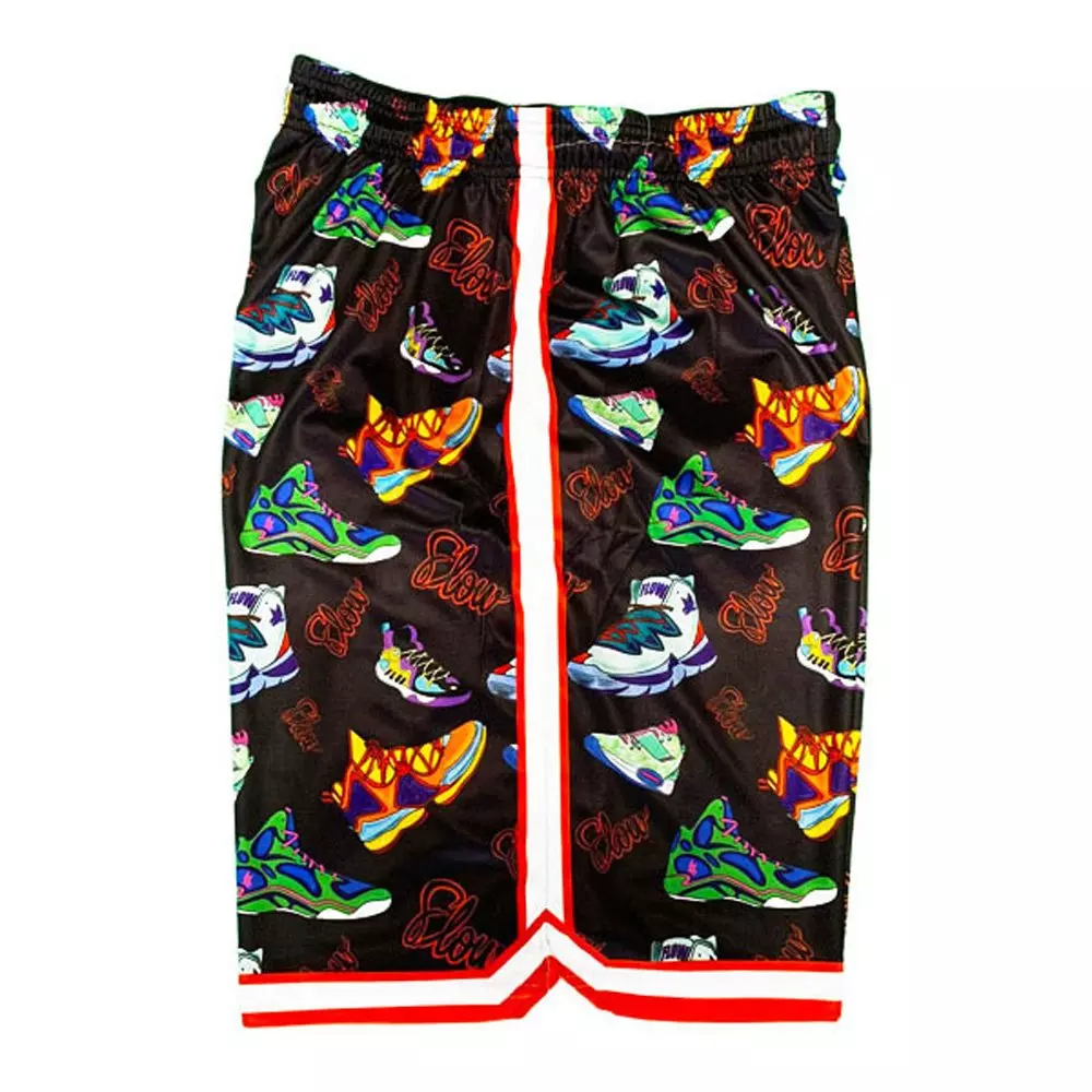 Flow Society Big Boys' Sneaker Flow Shorts -Black - BLACK