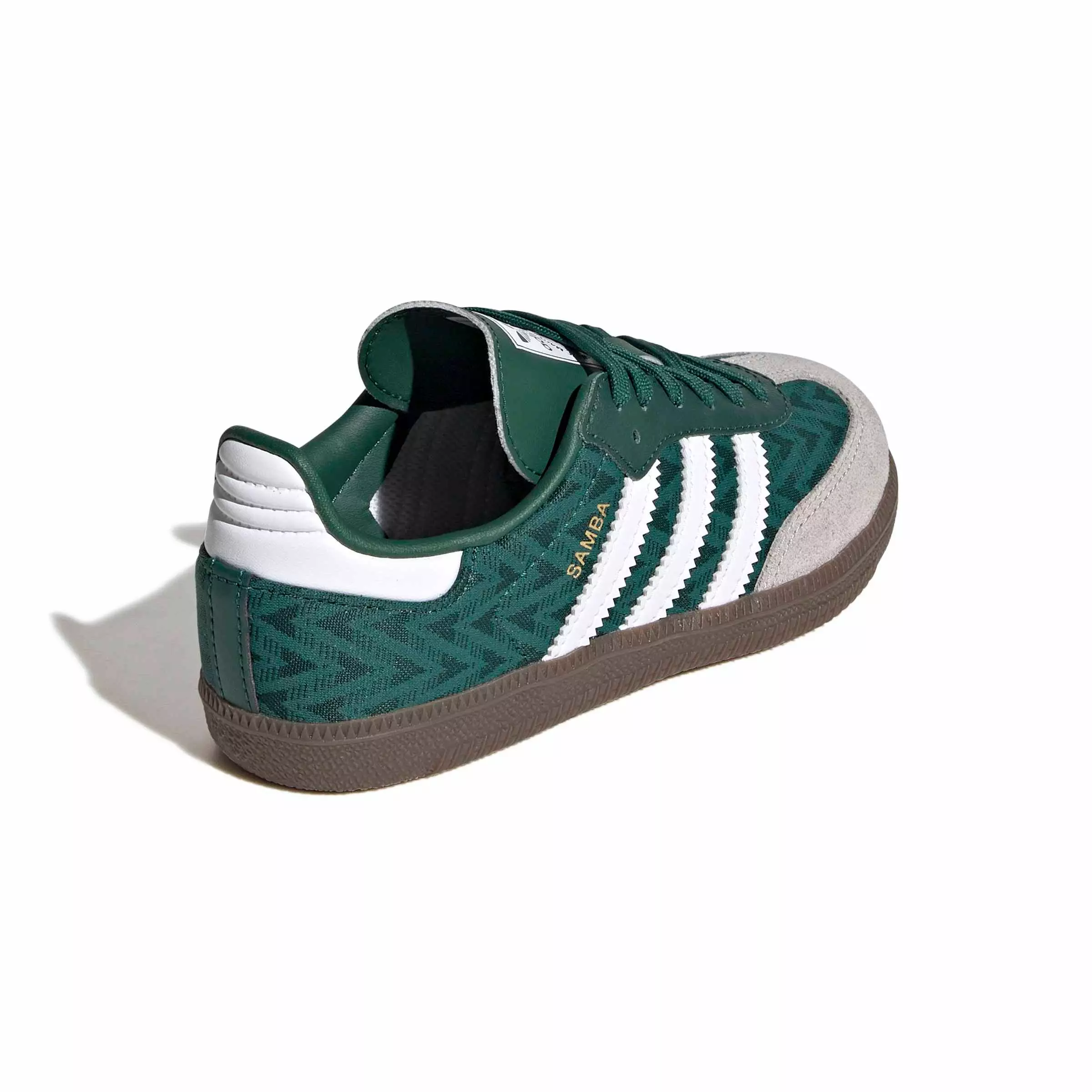 adidas Originals Samba OG "Collegiate Green/Ftwr White/Gum 5" Preschool Boys' Shoe - GREEN/WHITE/GUM