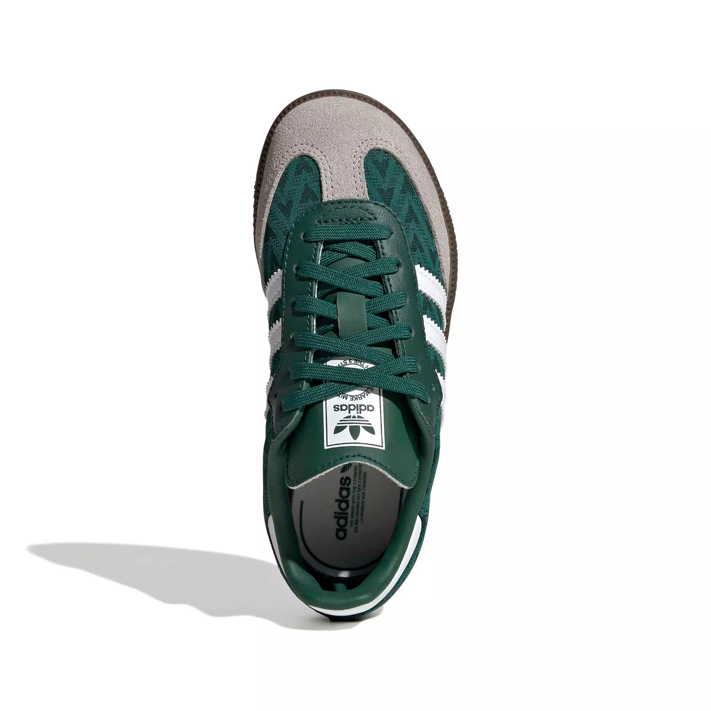 adidas Originals Samba OG "Collegiate Green/Ftwr White/Gum 5" Preschool Boys' Shoe - GREEN/WHITE/GUM