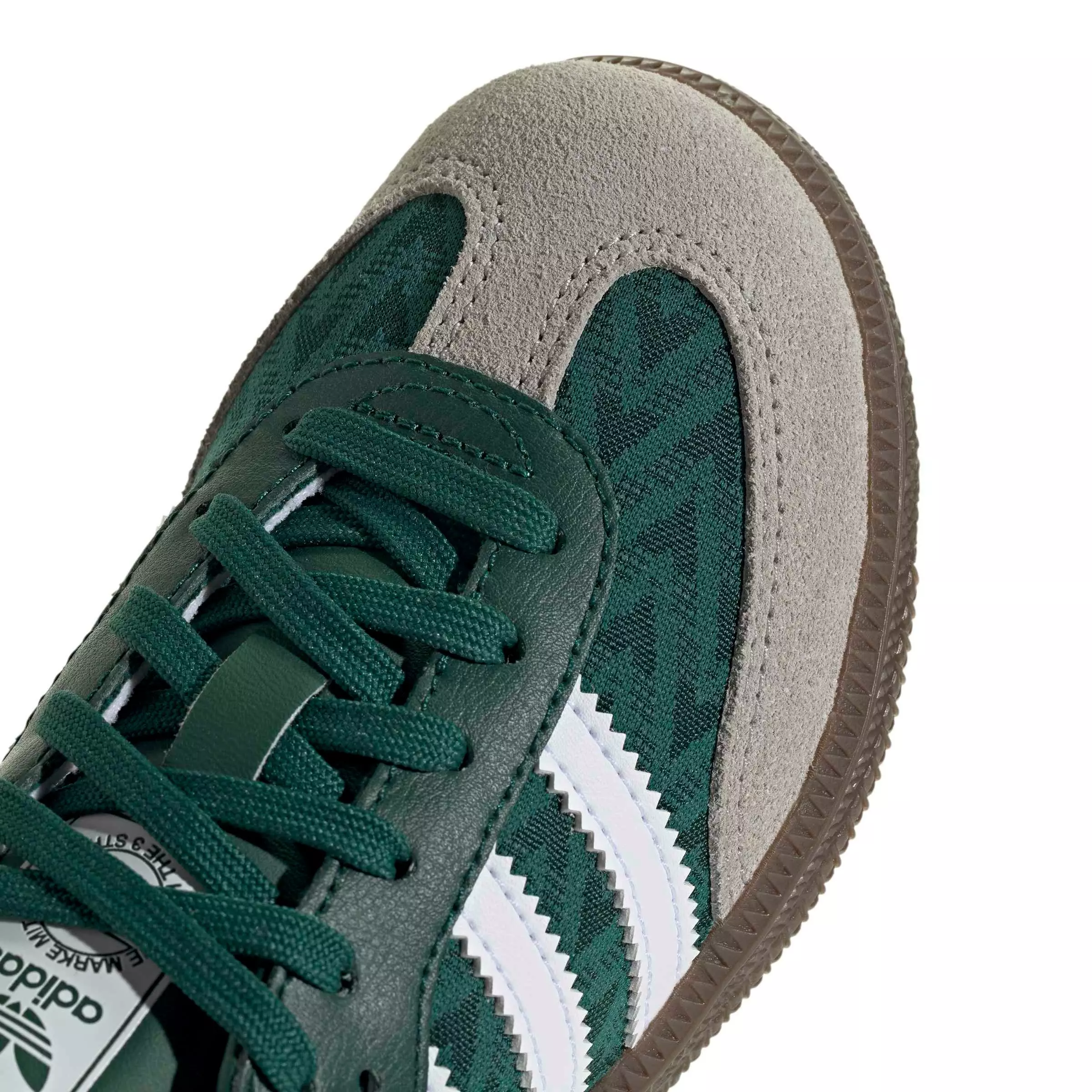 adidas Originals Samba OG "Collegiate Green/Ftwr White/Gum 5" Preschool Boys' Shoe - GREEN/WHITE/GUM
