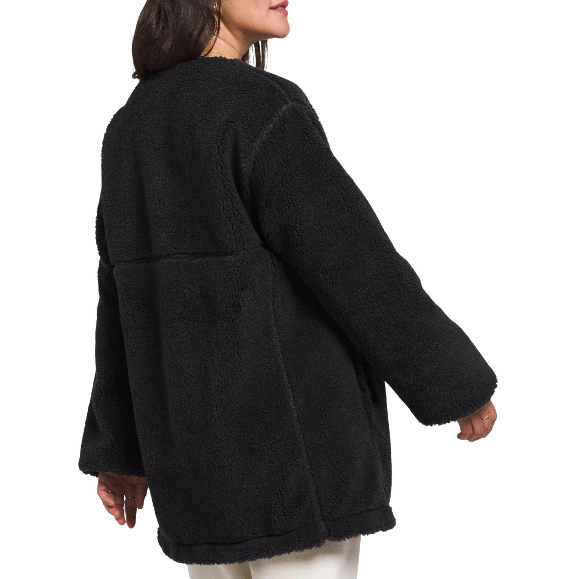 The North Face Women's Extreme Pile Coat -Black - BLACK Thumbnail View 2