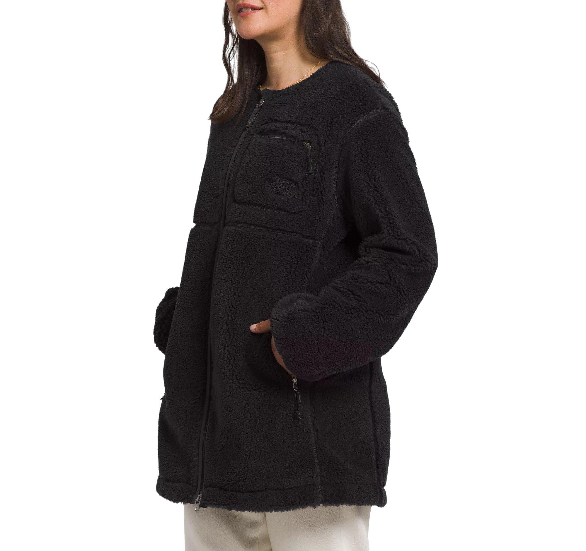 The North Face Women's Extreme Pile Coat -Black - BLACK Thumbnail View 3