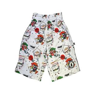 Flow Society Big Boys' Samurai Sushi Shorts -White