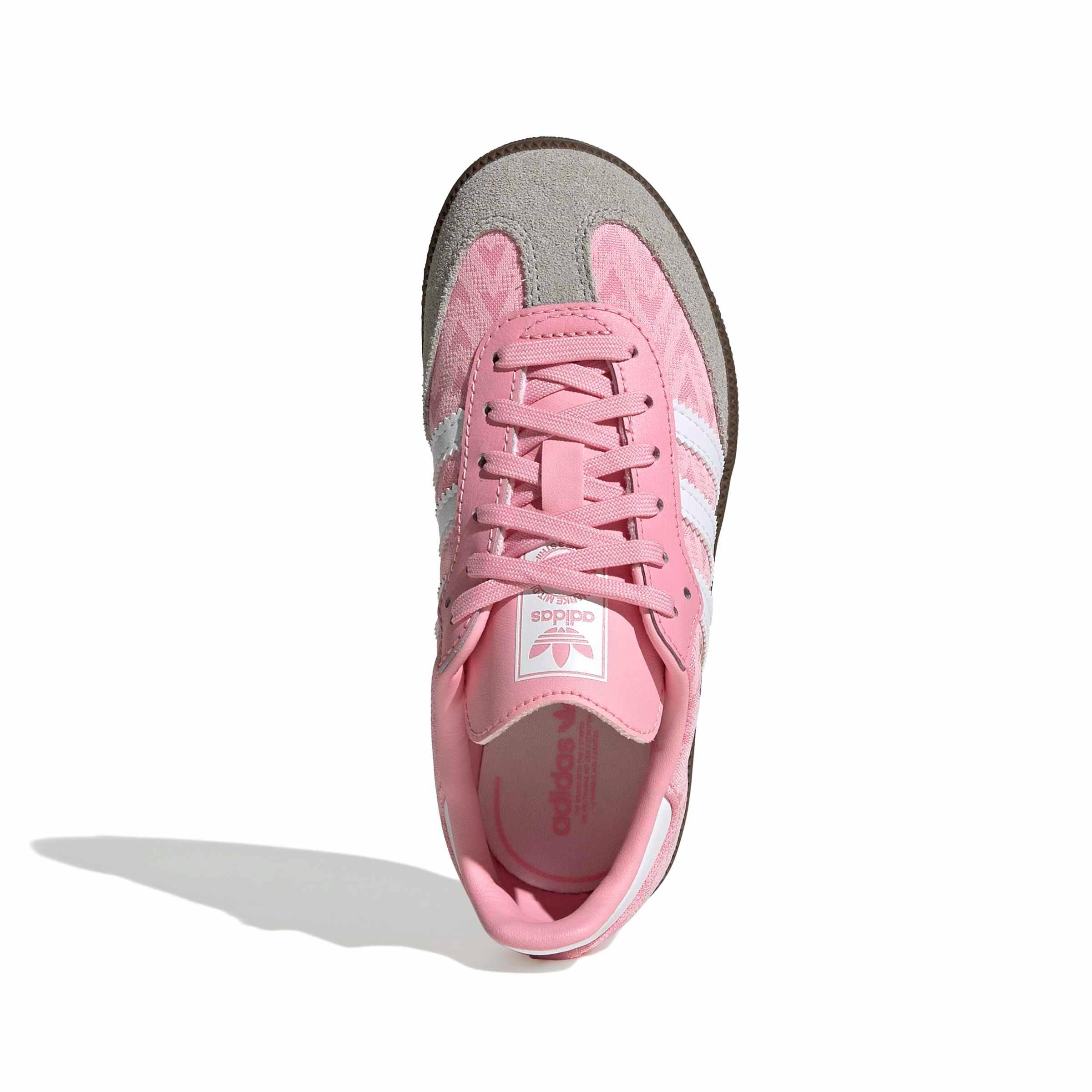adidas Originals Samba OG "Light Pink/Ftwr White/Gum 5" Preschool Girls' Shoe - LT PINK/WHITE/GUM Thumbnail View 5
