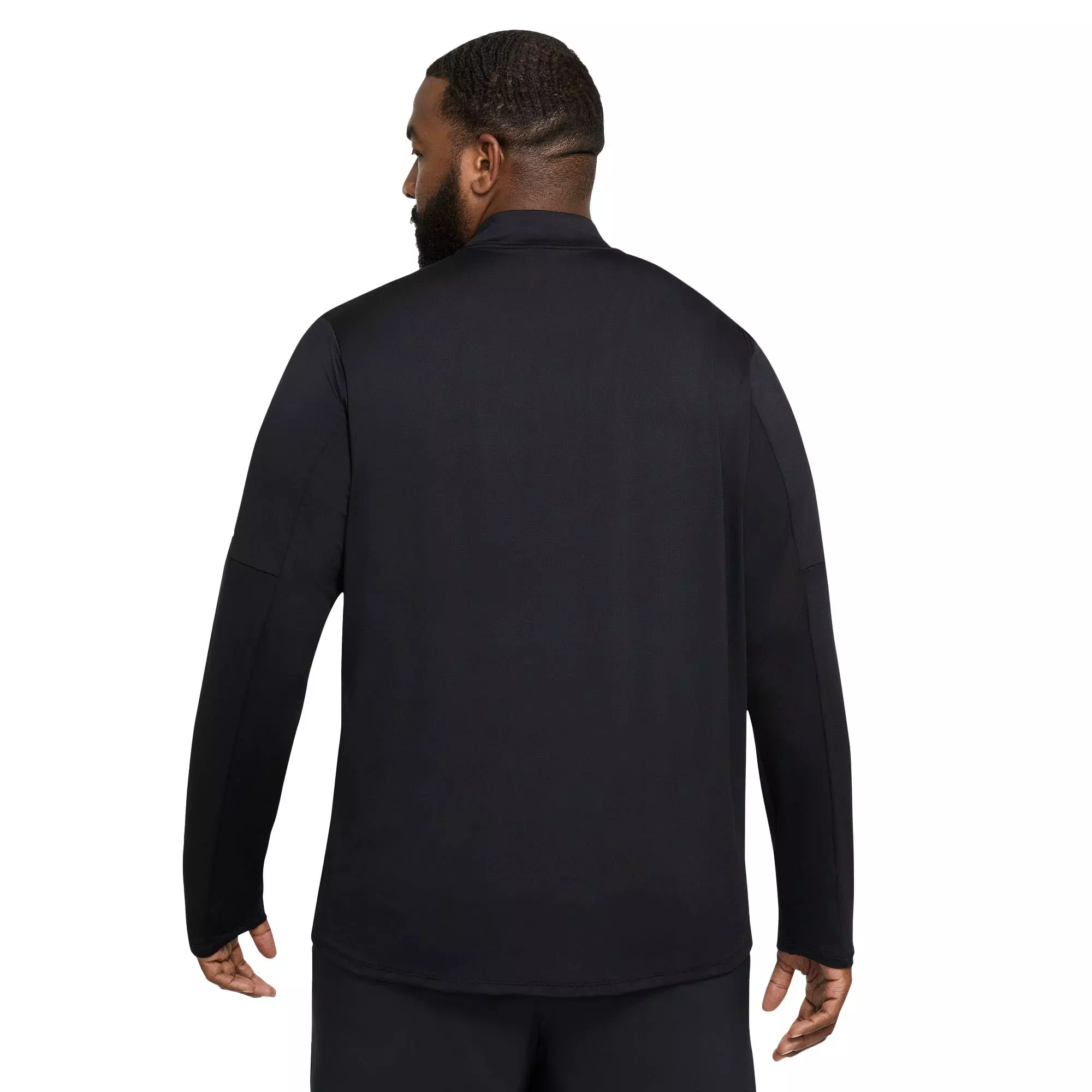 Nike Men's Dri-FIT Element 1/2-Zip Running Top-Black - BLACK