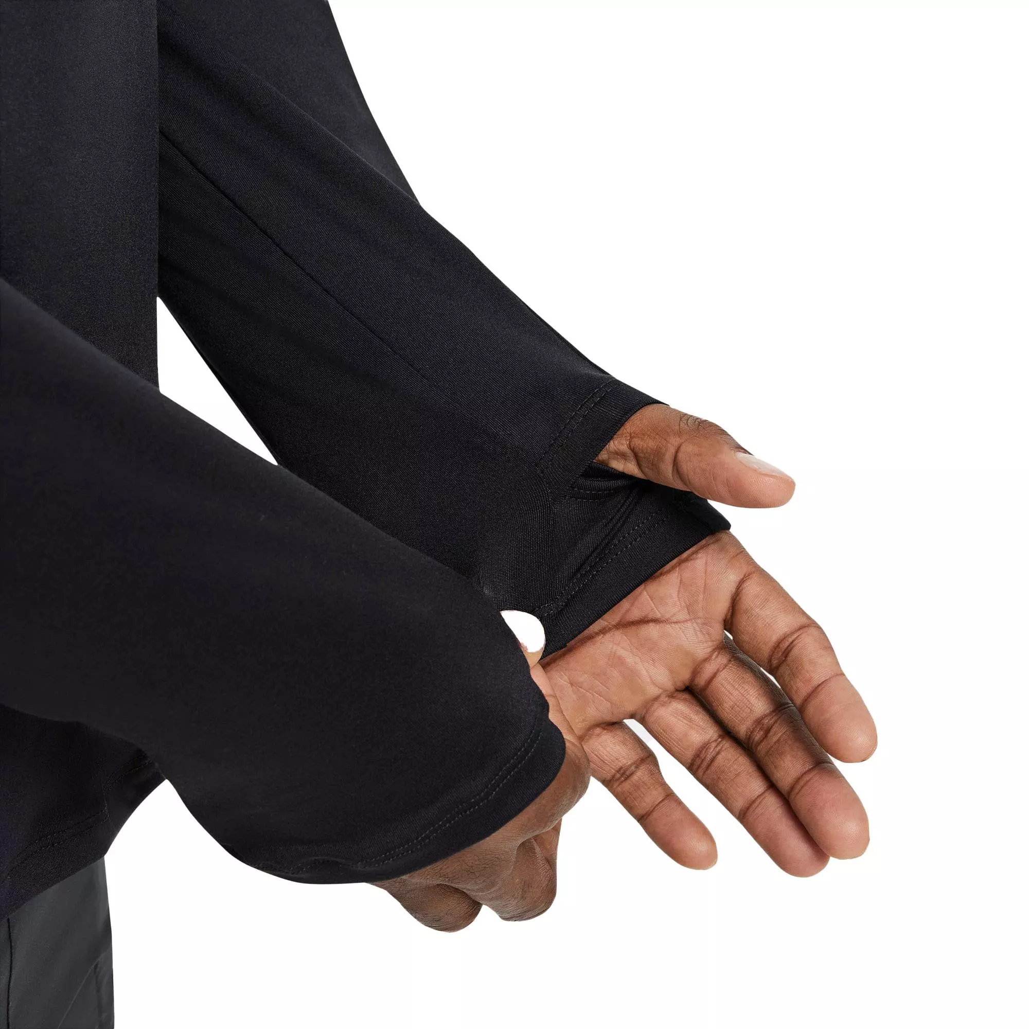 Nike Men's Dri-FIT Element 1/2-Zip Running Top-Black - BLACK