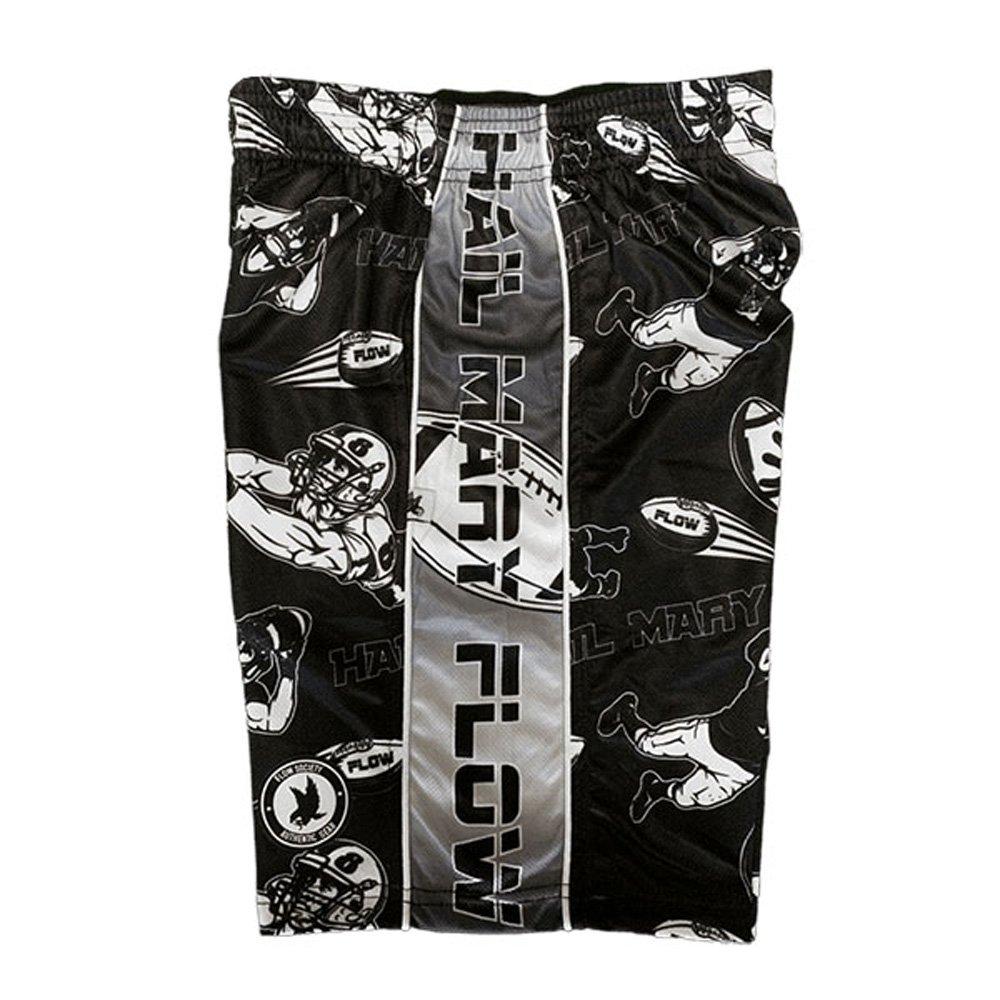 Flow Society Hail Mary Big Boys' Black Shorts