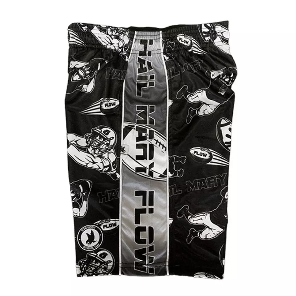 Flow Society Big Boys' Hail Mary Shorts -Black - BLACK