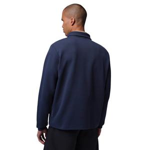 Jordan Men's 1/4-Zip Collared Long Sleeve Golf Top - Blue - BLUE