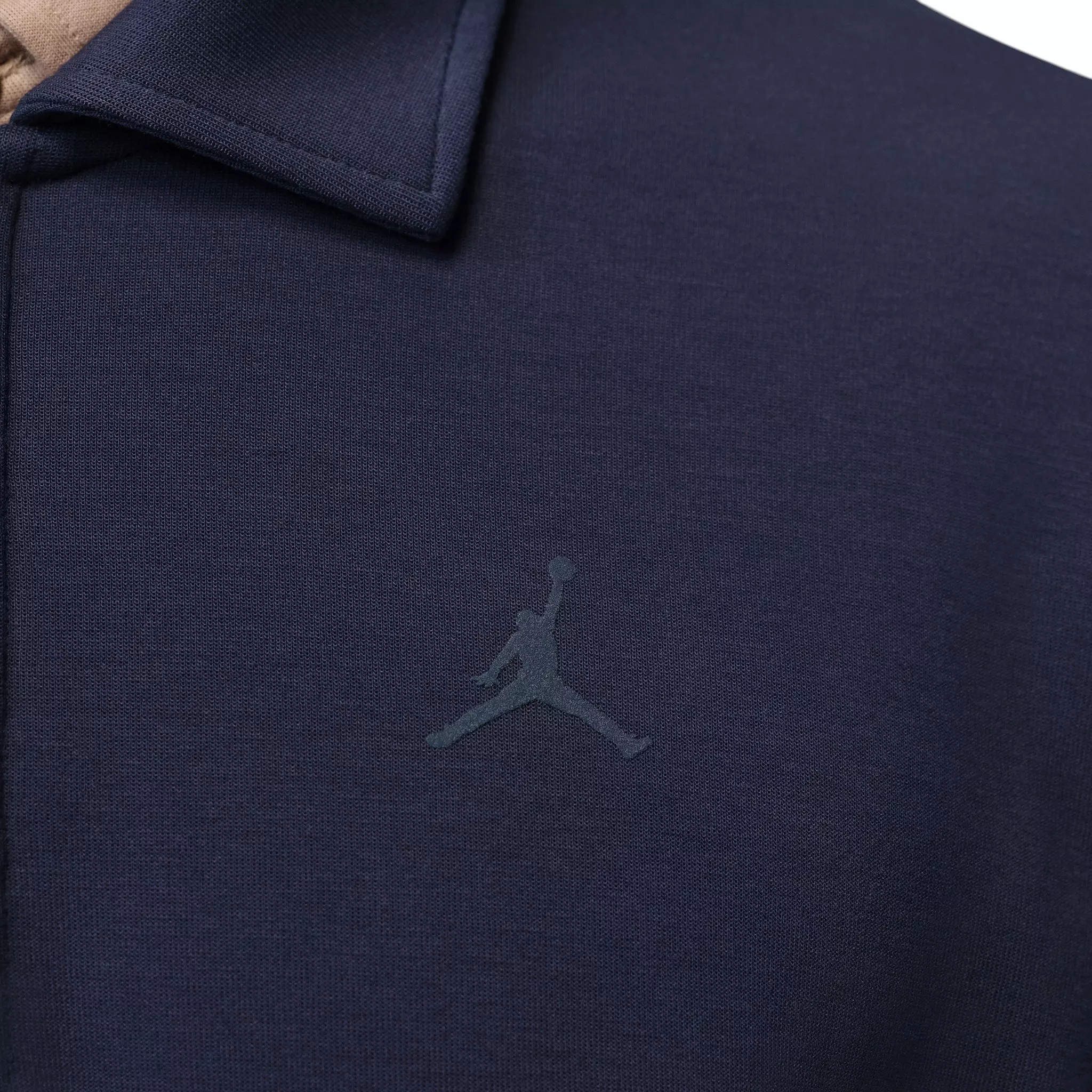 Jordan Men's 1/4-Zip Collared Long Sleeve Golf Top - Blue - BLUE