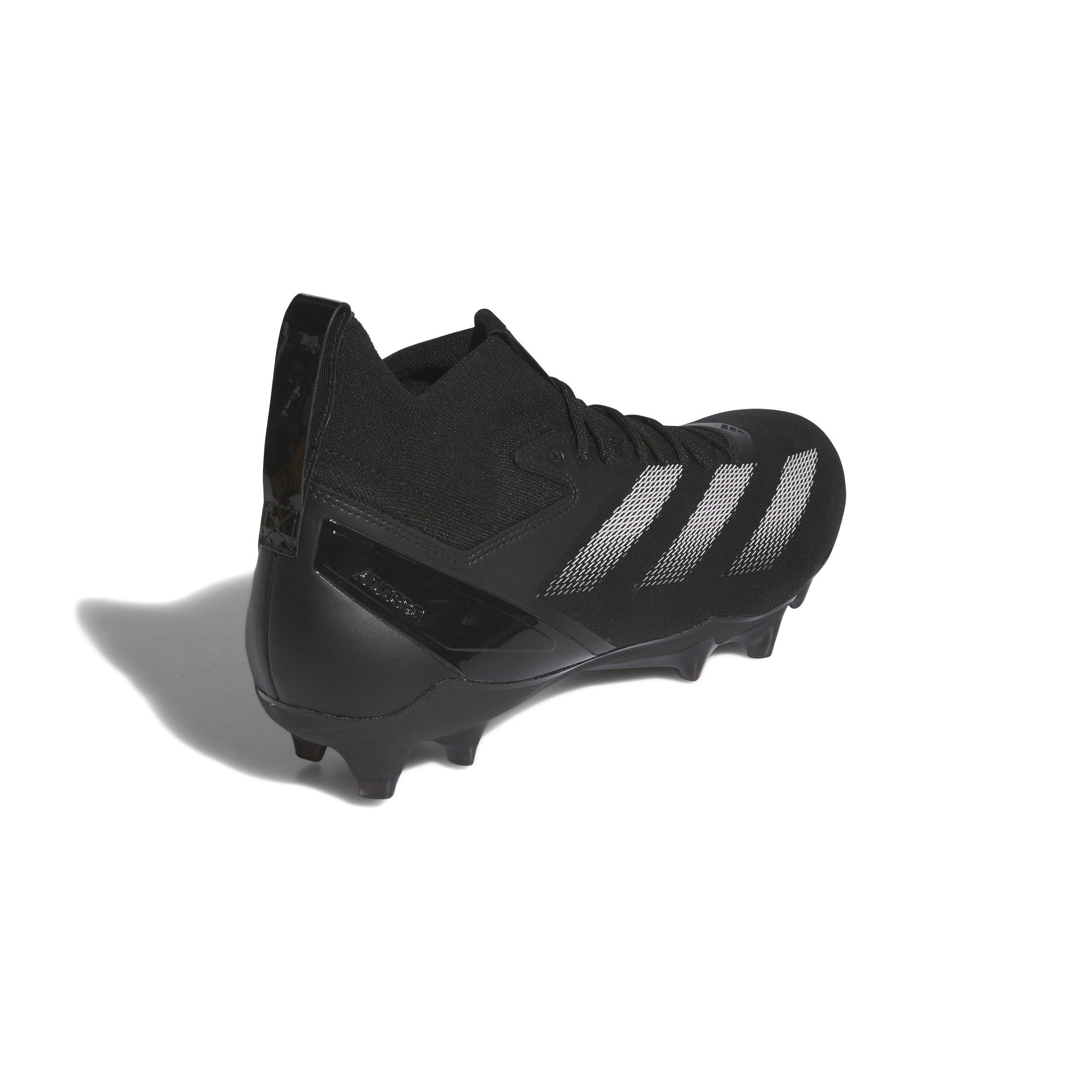 adidas Adizero Impact+ "Core Black/Ftwr White/Core Black" Men's Football Cleat - BLACK/WHITE/BLACK Thumbnail View 4