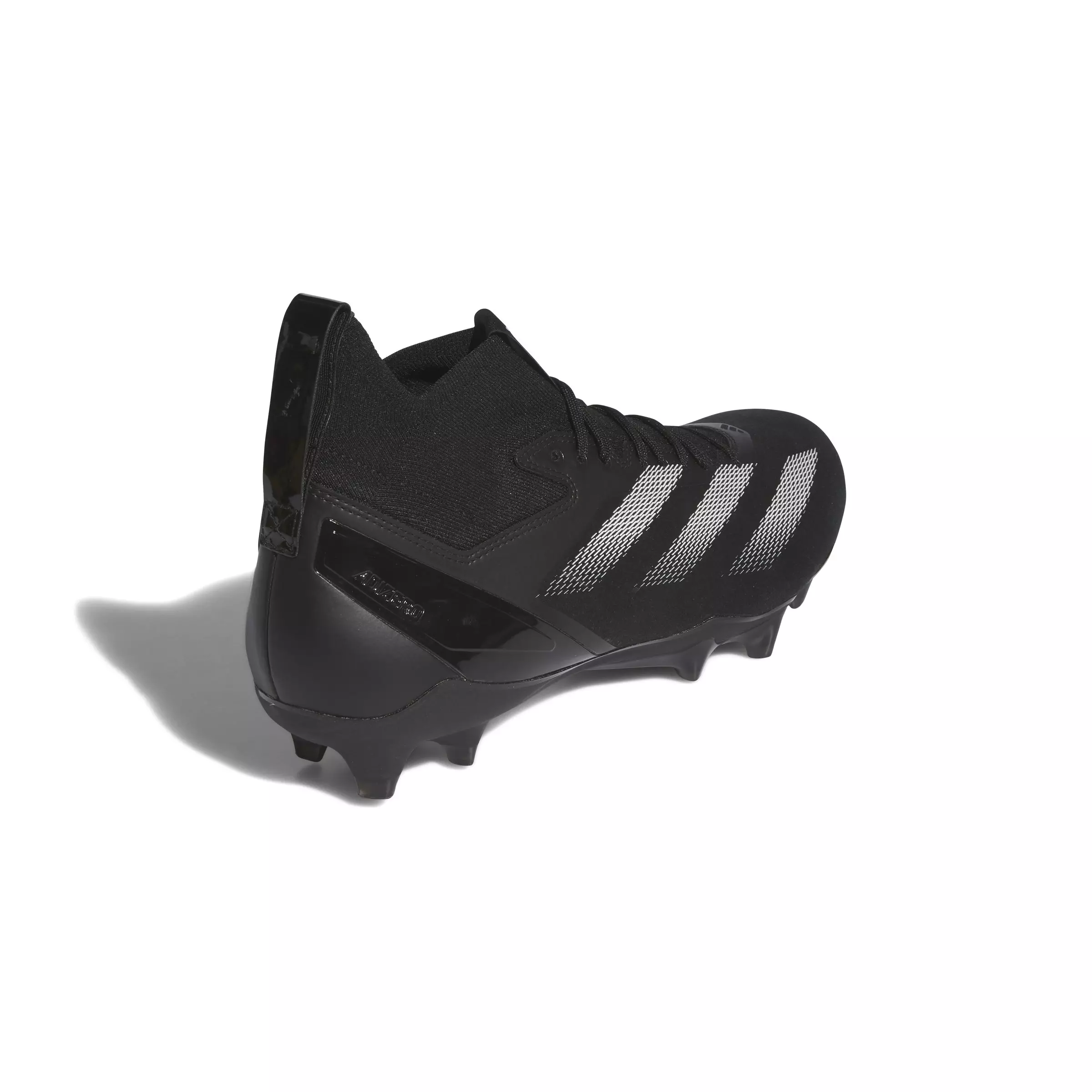 adidas Adizero Impact+ "Core Black/Ftwr White/Core Black" Men's Football Cleat - BLACK/WHITE/BLACK