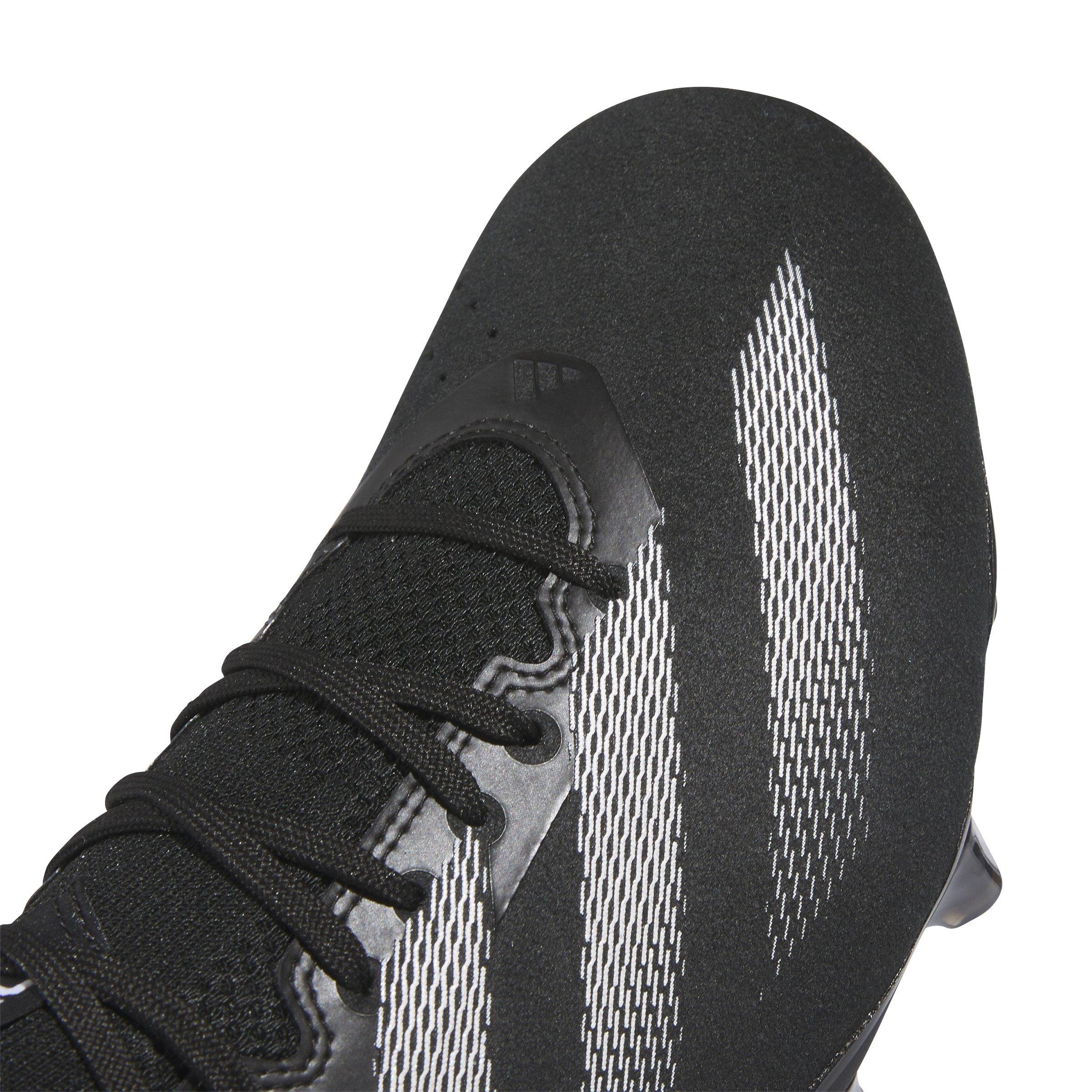 adidas Adizero Impact+ "Core Black/Ftwr White/Core Black" Men's Football Cleat - BLACK/WHITE/BLACK Thumbnail View 7