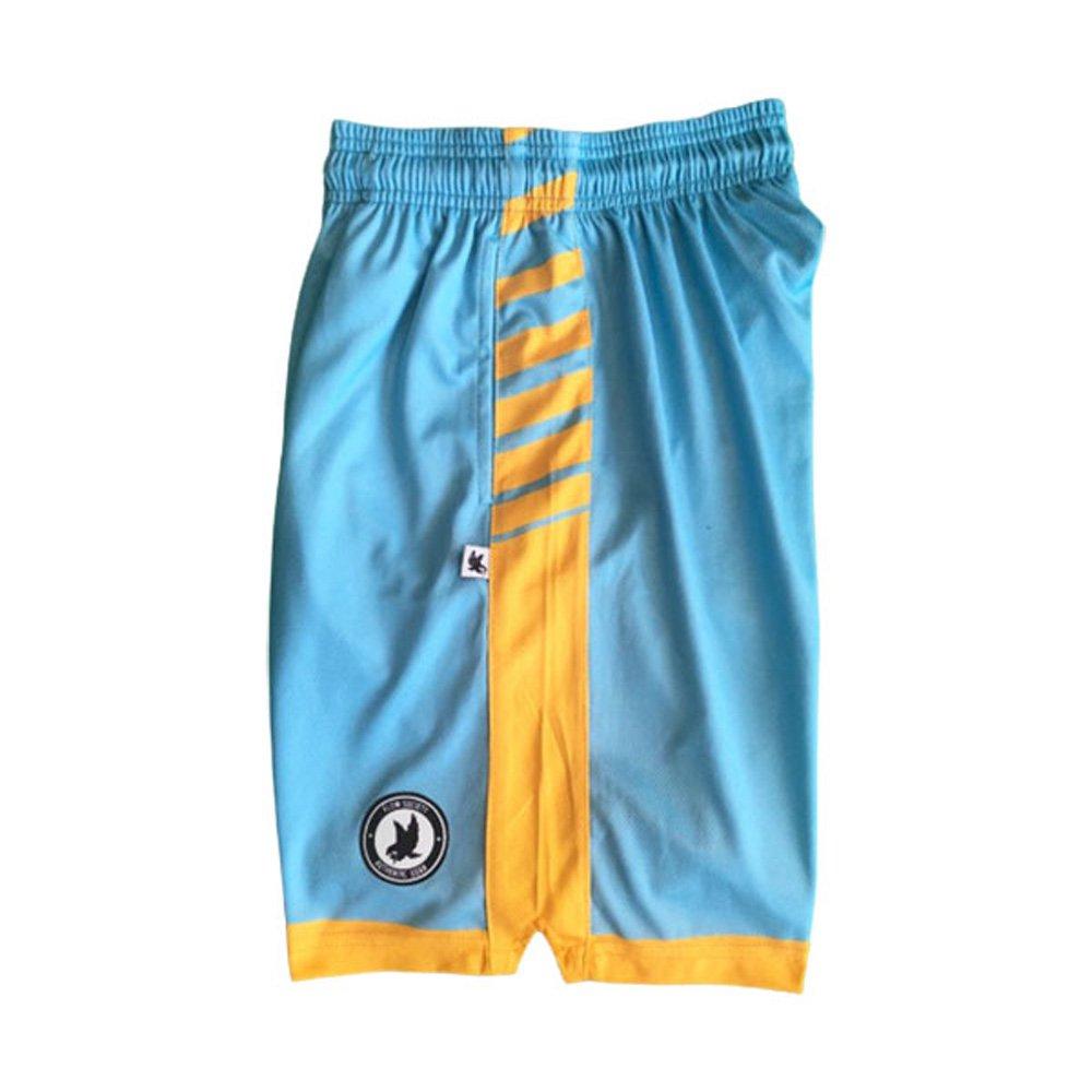 Flow Society Big Boys' Flow Line Trim Solid Shorts - Lt Blue - LT BLUE Thumbnail View 3