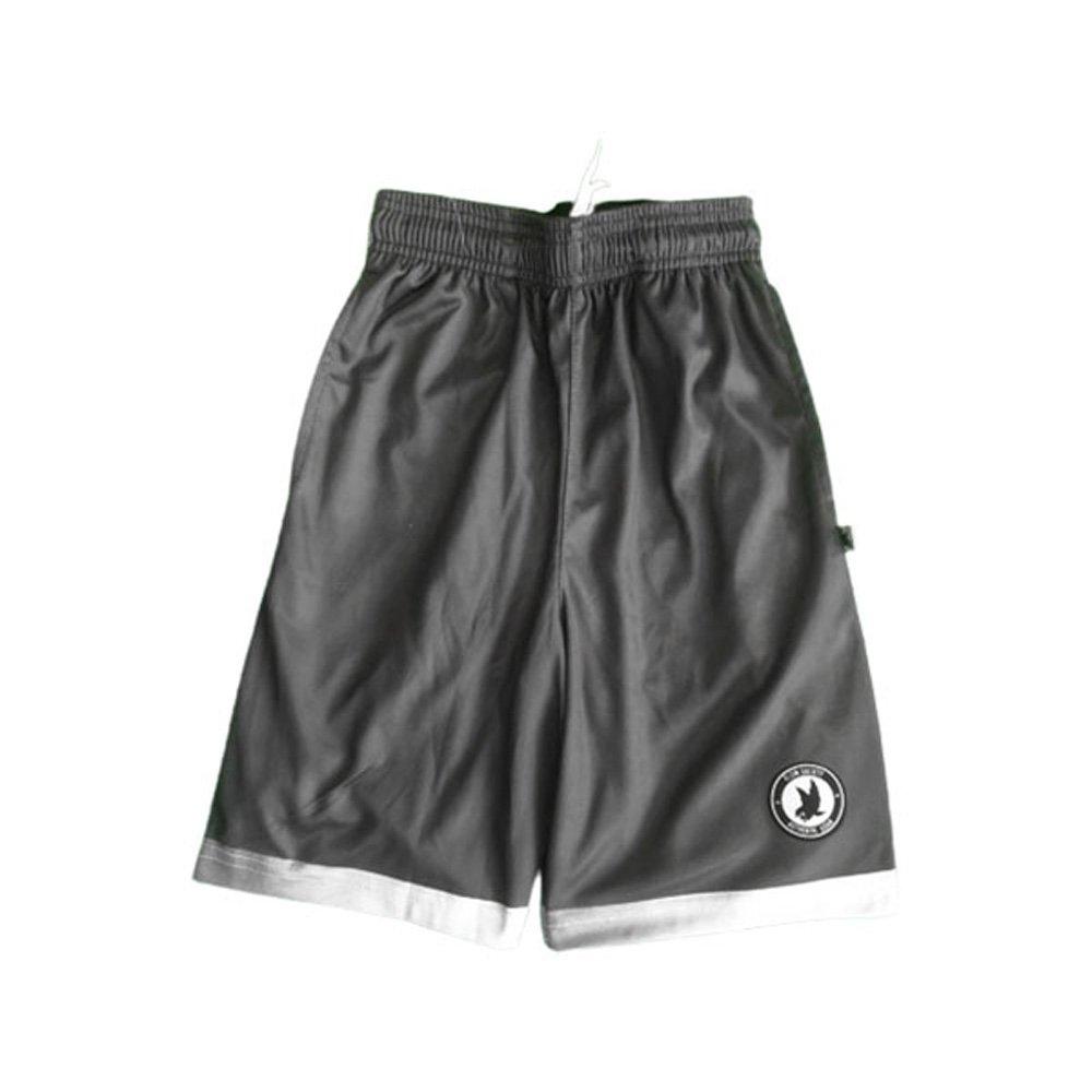 Flow Society Flow Line Trim Solid Big Boys' Silver Shorts