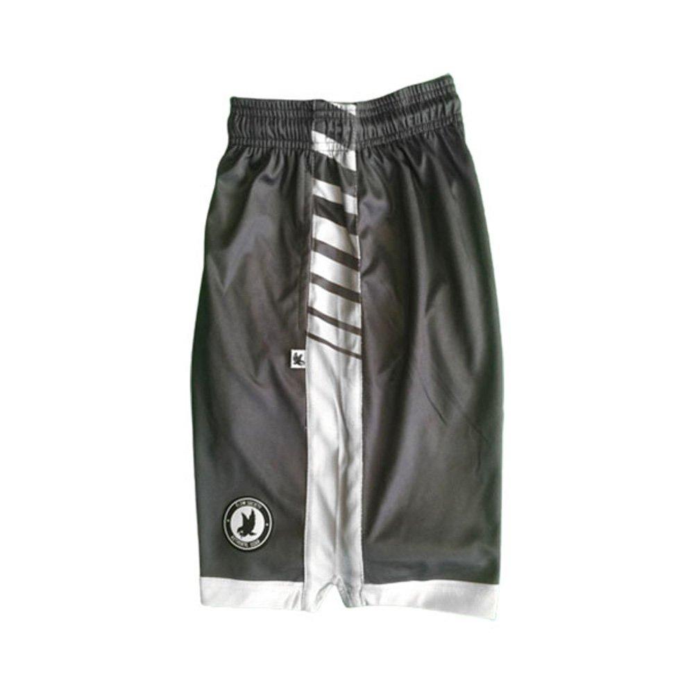 Flow Society Big Boys' Flow Line Trim Solid Shorts - Silver - SILVER Thumbnail View 3