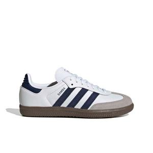 adidas Originals Samba OG "Ftwr White/Night Indigo/Gum 5" Grade School Boys' Shoe