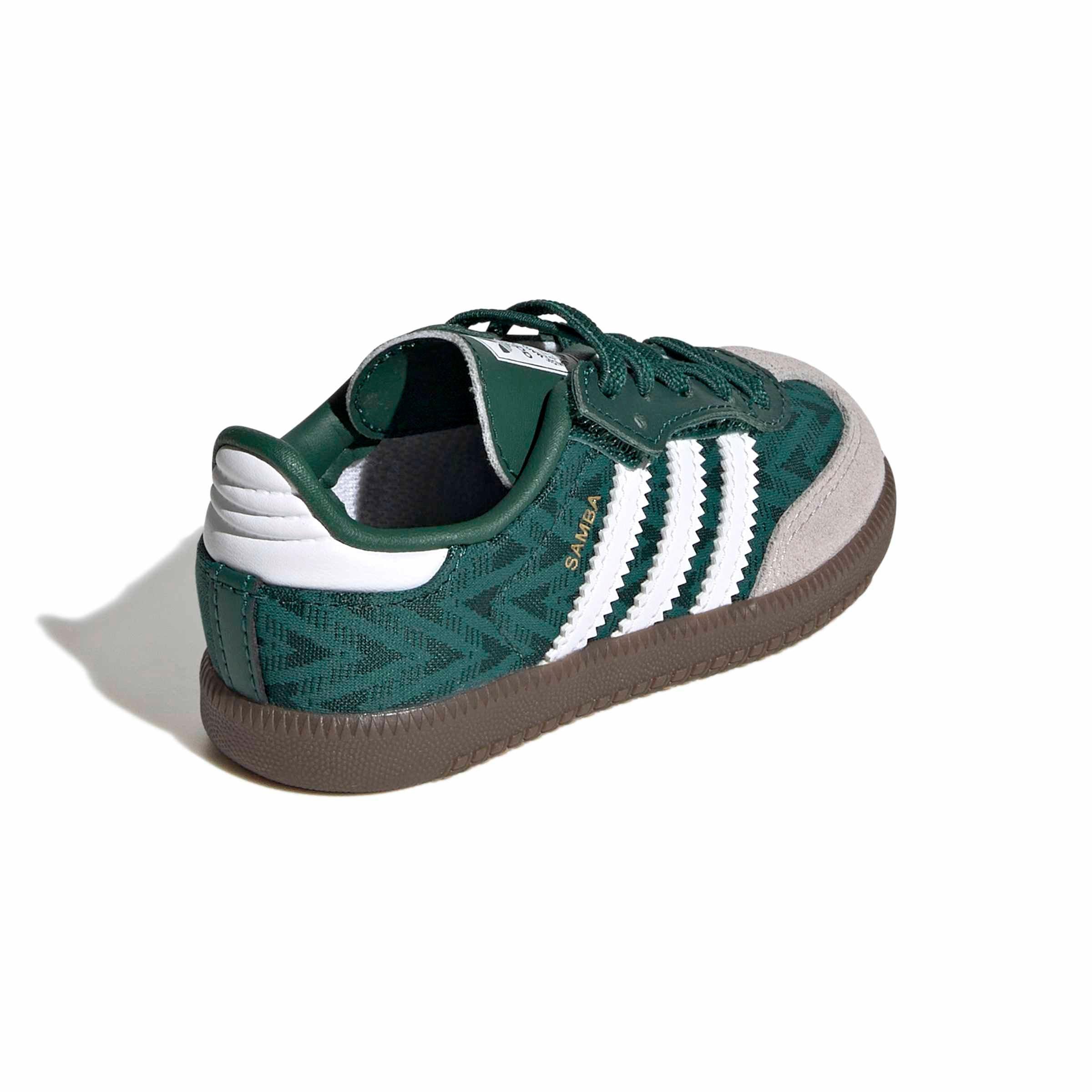 adidas Originals Samba OG CCEL "Collegiate Green/Ftwr White/Gum 5" Infant Boys' Shoe - GREEN/WHITE/GUM Thumbnail View 4
