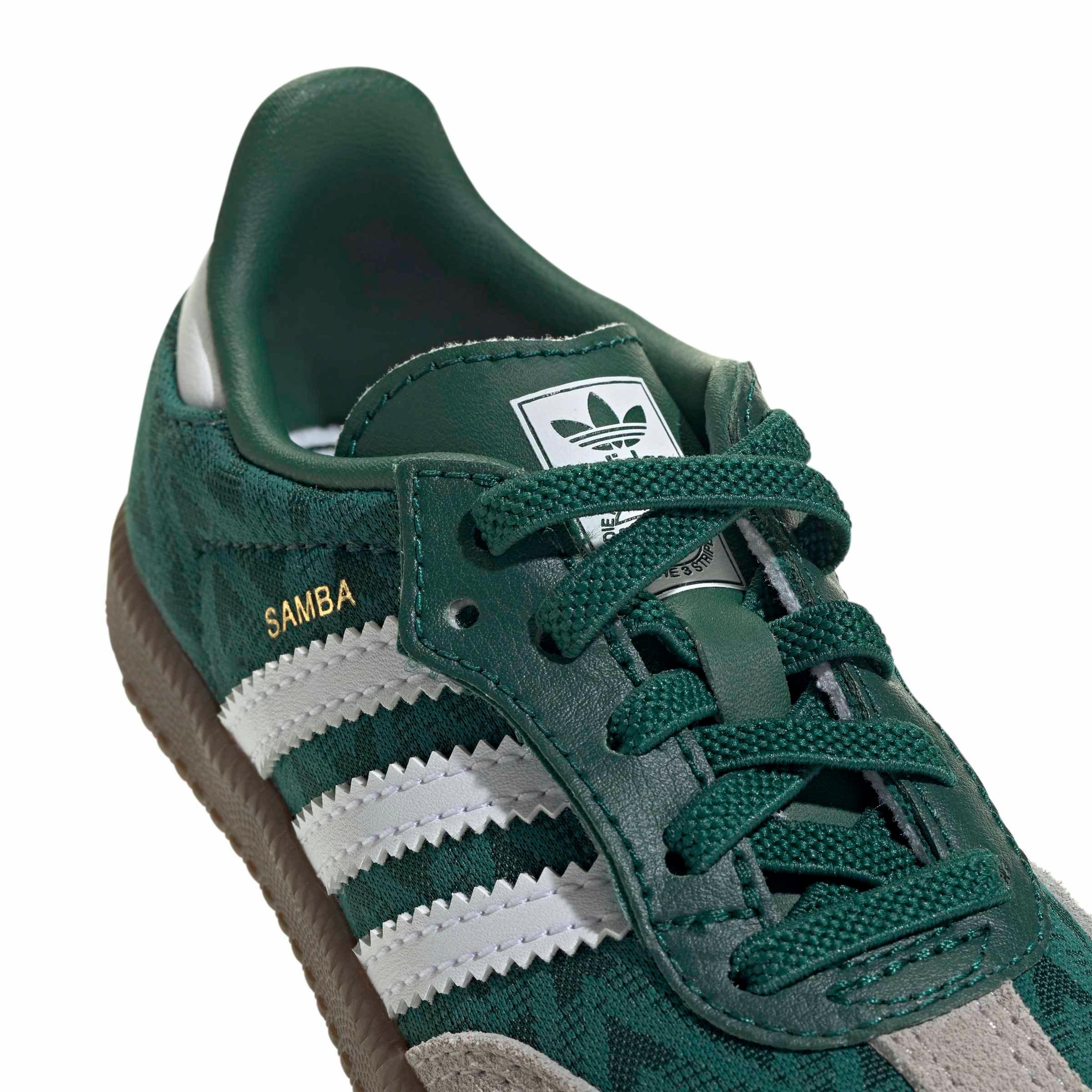 adidas Originals Samba OG CCEL "Collegiate Green/Ftwr White/Gum 5" Infant Boys' Shoe - GREEN/WHITE/GUM Thumbnail View 8