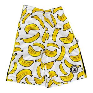 Flow Society Big Boys' Banana Flow Shorts -White/Black