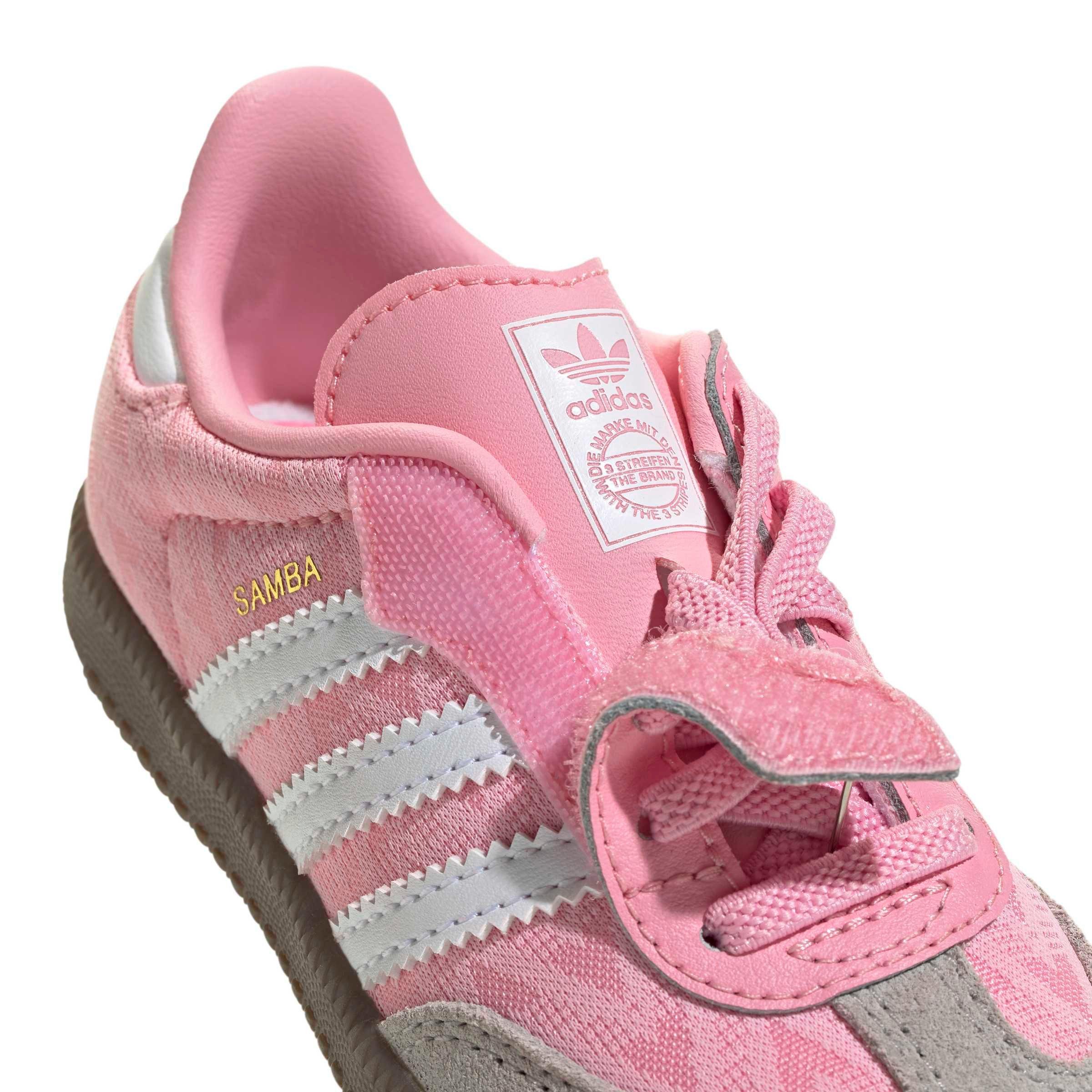 adidas Originals Samba OG CCEL "Light Pink/Ftwr White/Gum 5" Infant Girls' Shoe - LT PINK/WHITE/GUM Thumbnail View 7