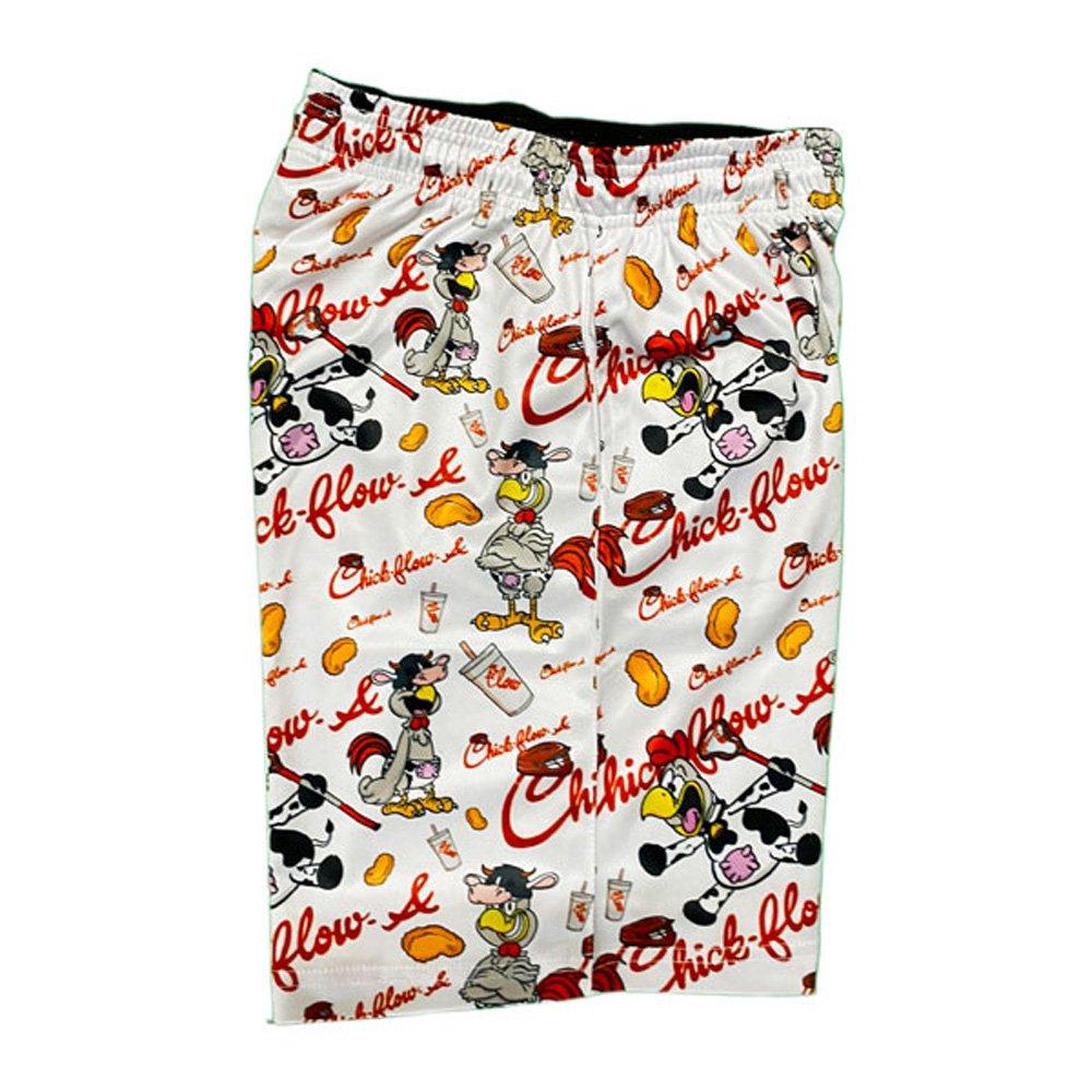 Flow Society Big Boys' Chick-Flow-A Shorts - White - WHITE Thumbnail View 3