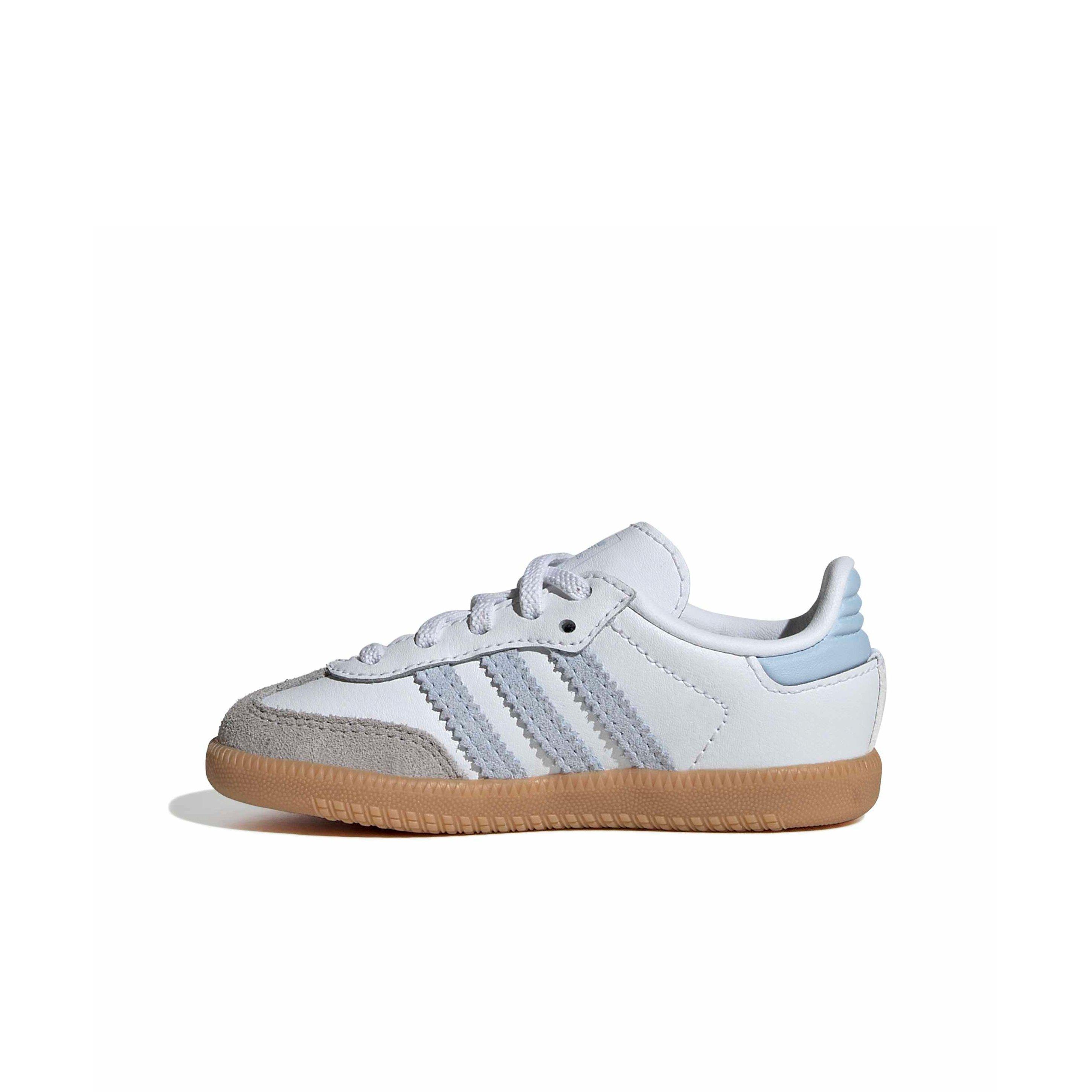 adidas Originals Samba OG CCEL "Ftwr White/Crystal Sky/Gum 3" Infant Girls' Shoe - WHITE/SKY/GUM Thumbnail View 2