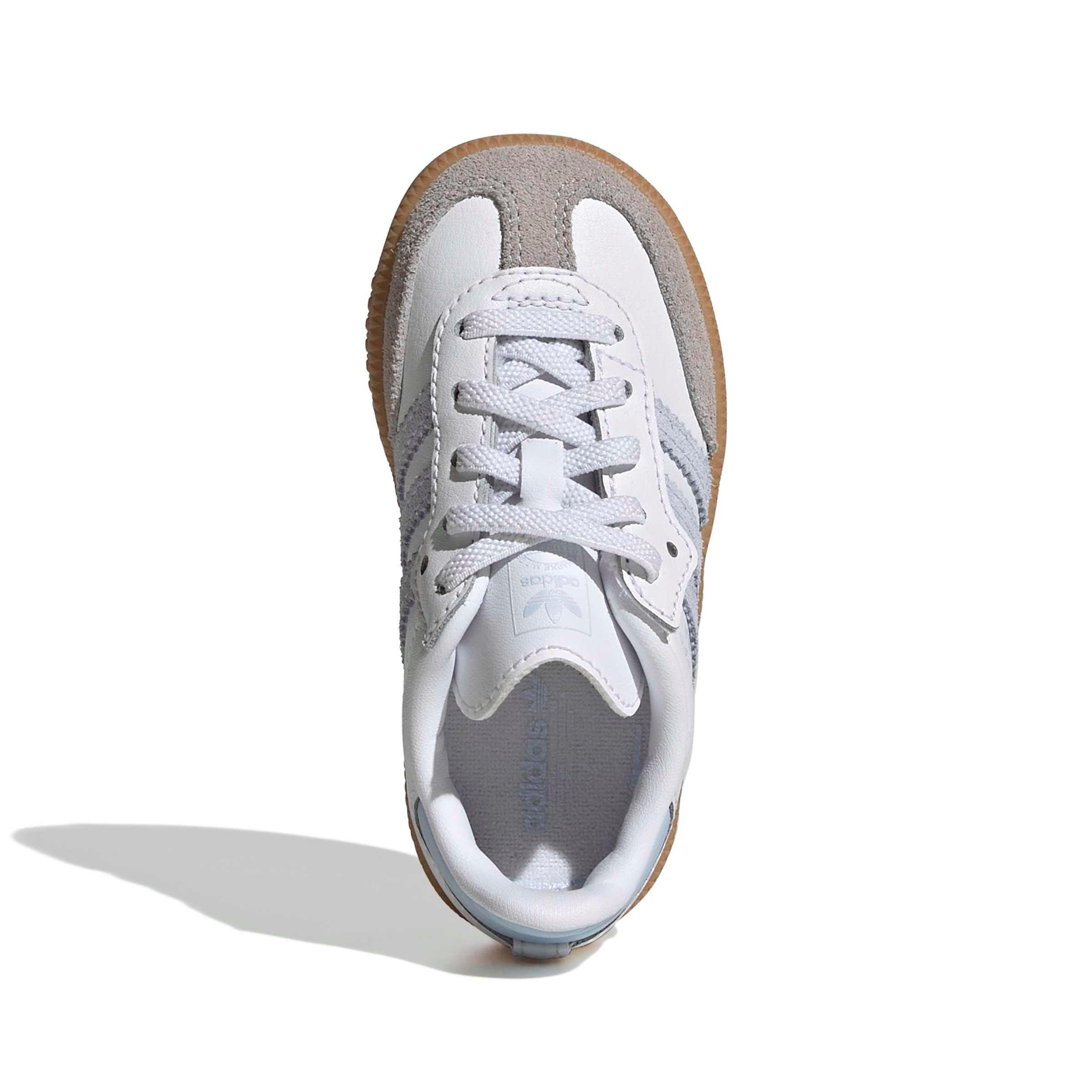 adidas Originals Samba OG CCEL "Ftwr White/Crystal Sky/Gum 3" Infant Girls' Shoe - WHITE/SKY/GUM Thumbnail View 5