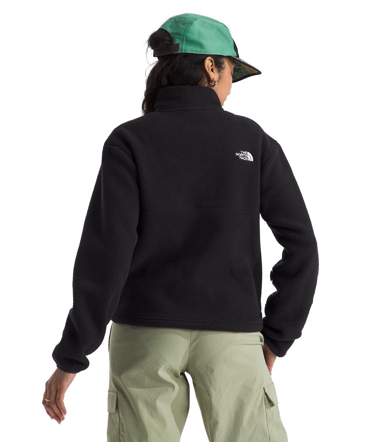 The North Face Women's Yumiori 1/4-Zip Top - BLACK Thumbnail View 2