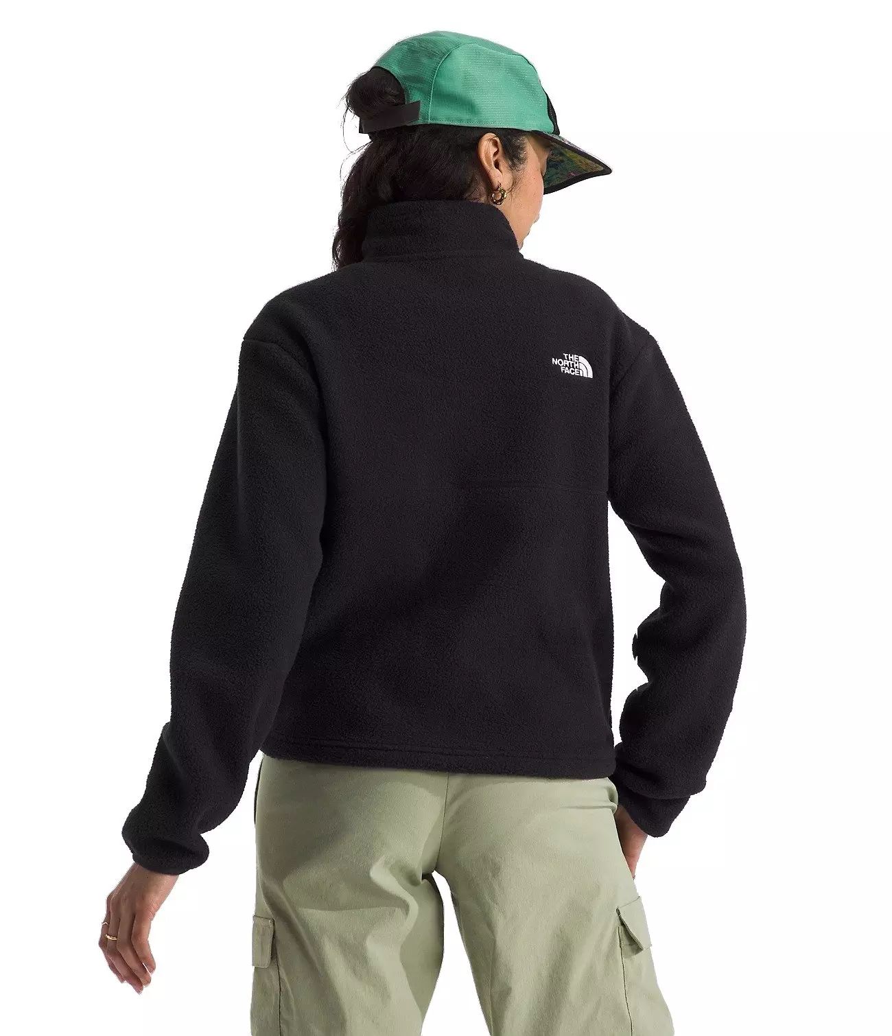 The North Face Women's Yumiori 1/4-Zip Top - BLACK