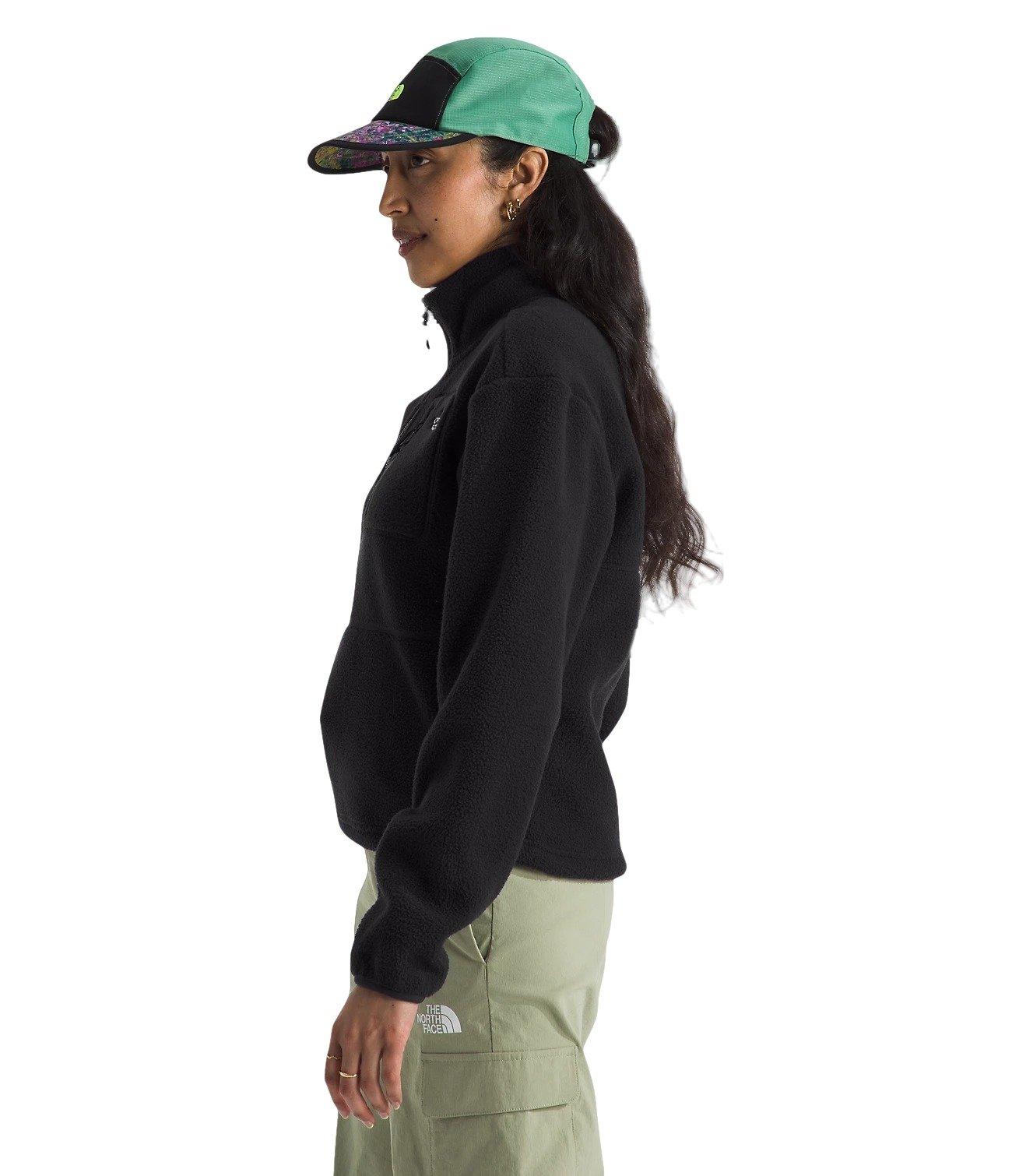 The North Face Women's Yumiori 1/4-Zip Top - BLACK Thumbnail View 3