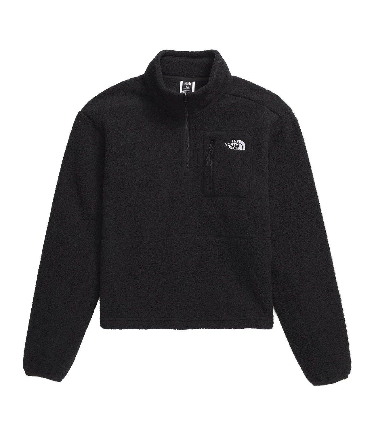 The North Face Women's Yumiori 1/4-Zip Top - BLACK Thumbnail View 5
