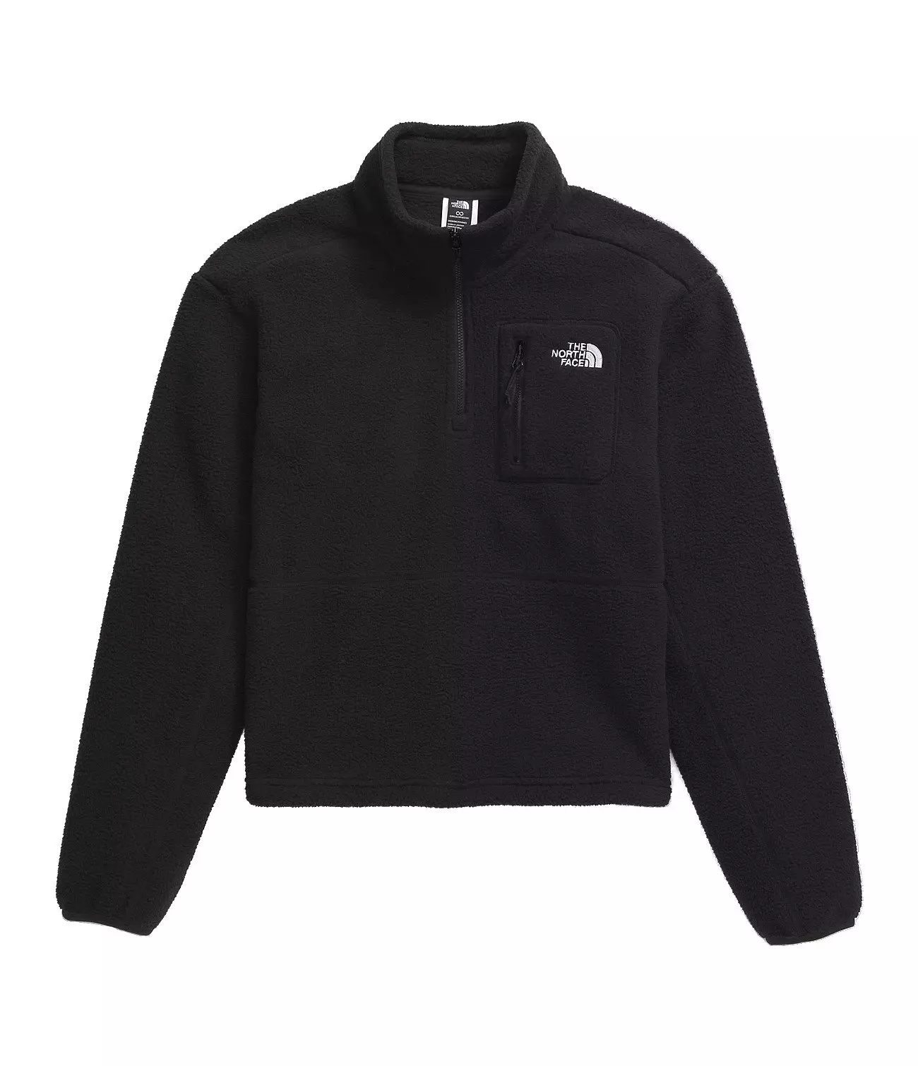 The North Face Women's Yumiori 1/4-Zip Top - BLACK