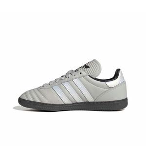 adidas Originals Samba JP "Grey One/Off White/Utility Black" Grade School Boys' Shoe