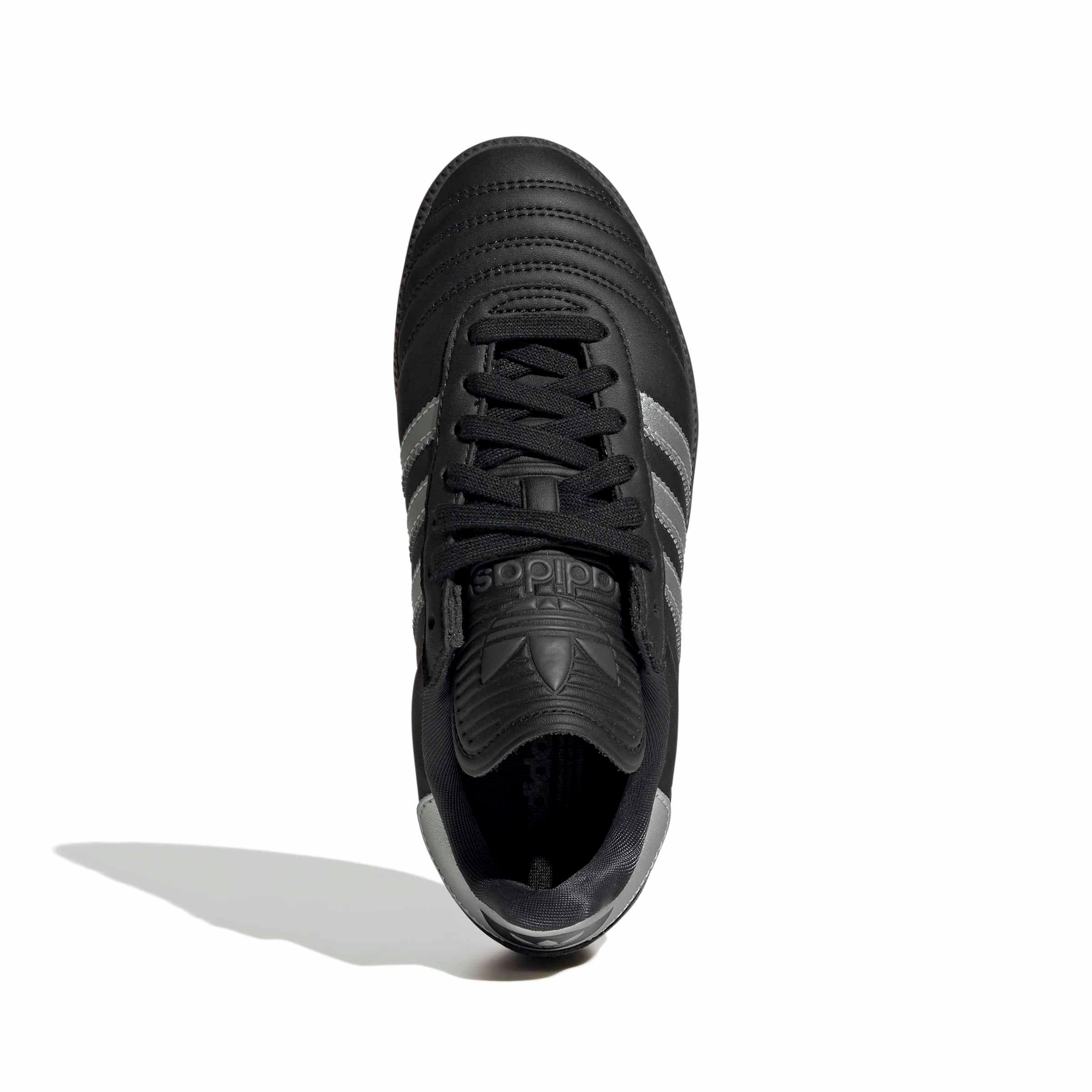 adidas Originals Samba JP "Core Black/Grey One/Utility Black" Grade School Boys' Shoe - BLACK/GREY/BLACK Thumbnail View 5