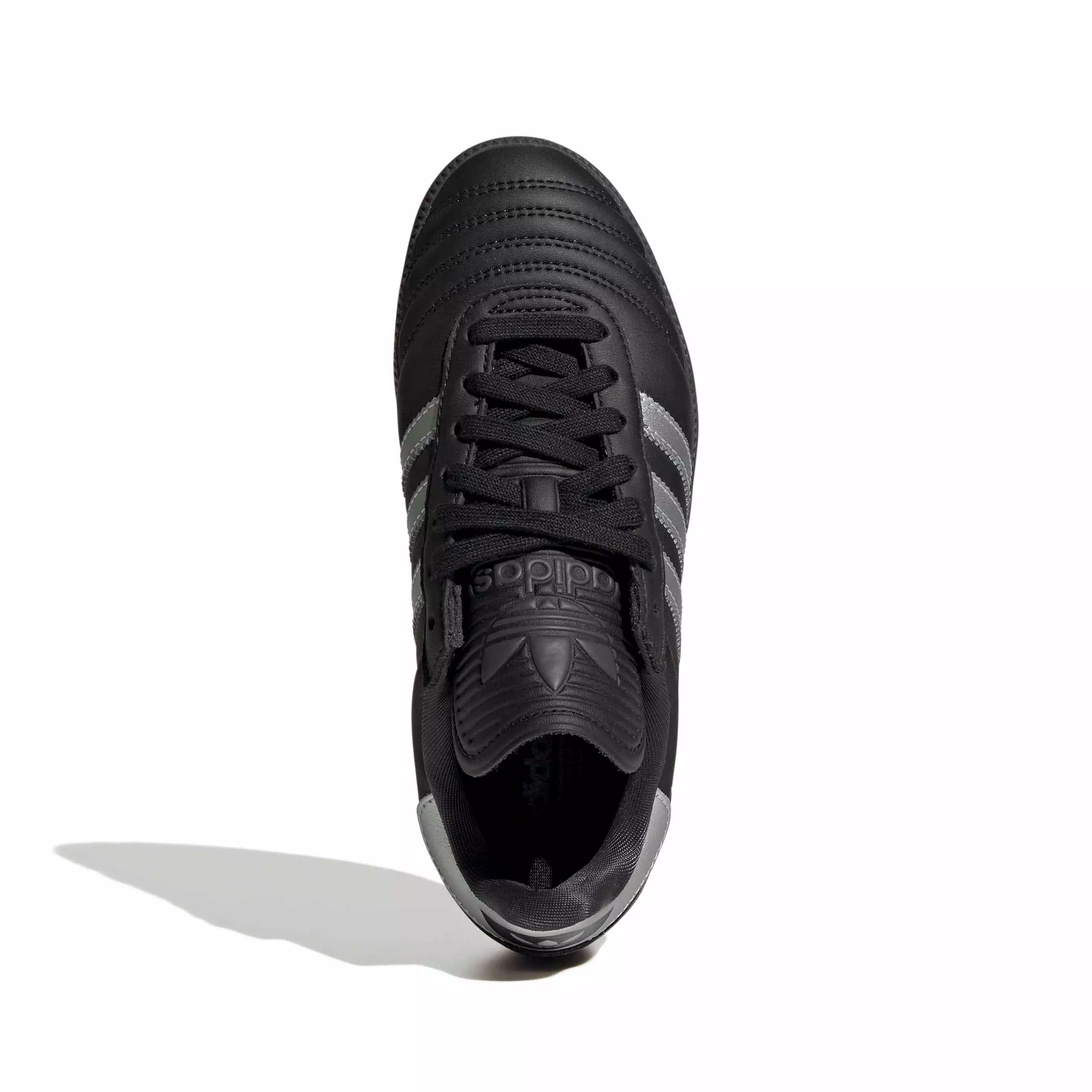 adidas Originals Samba JP "Core Black/Grey One/Utility Black" Grade School Boys' Shoe - BLACK/GREY/BLACK