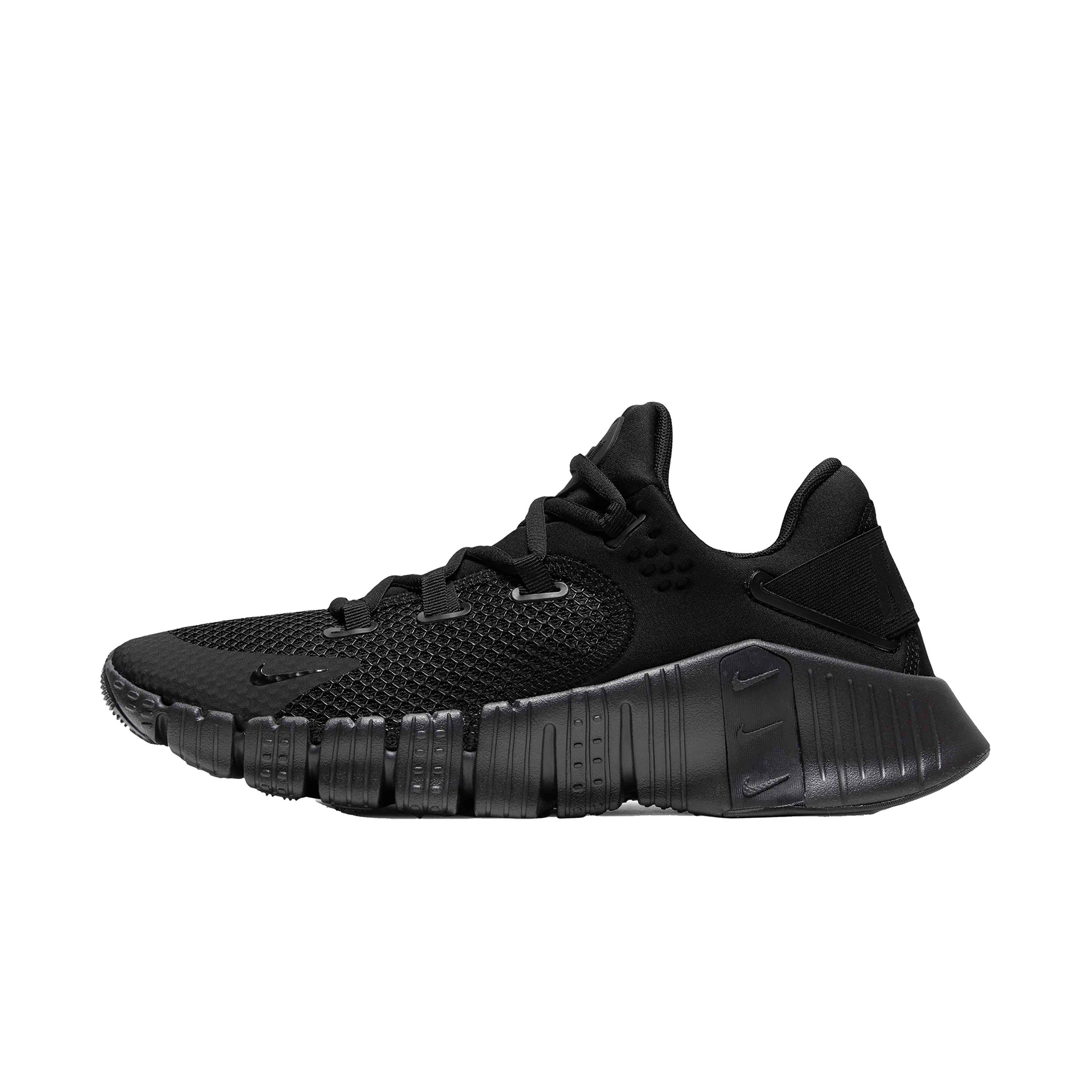 Nike Free Metcon 4 "Black/Black-Volt" Unisex Training Shoe - BLACK Thumbnail View 2