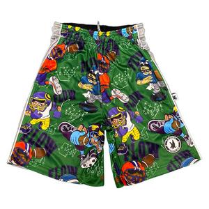 Flow Society Big Boys' Gridiron Greats Shorts -Green