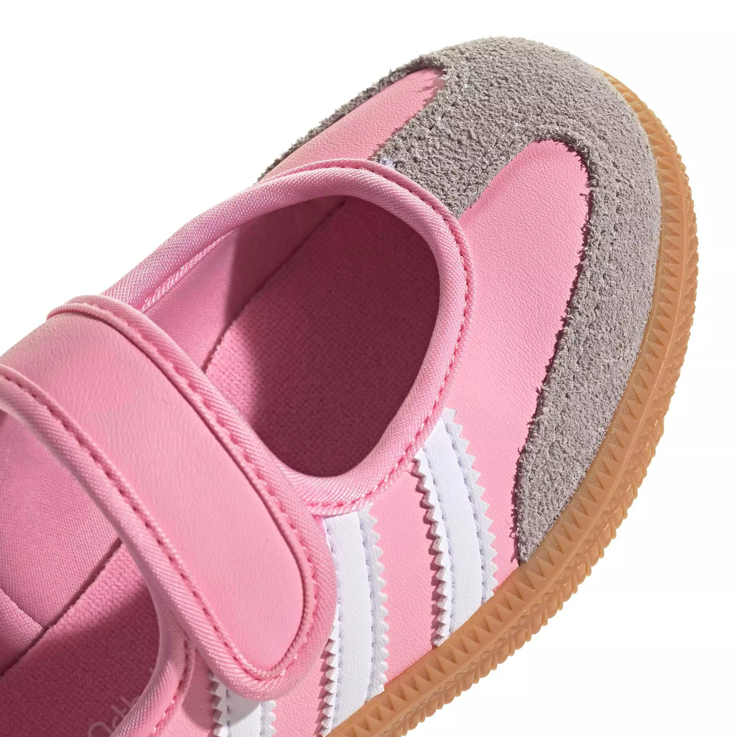 adidas Originals Samba Jane "Light Pink/Ftwr White/Gum 3" Preschool Girls' Shoe - LT PINK/WHITE/GUM