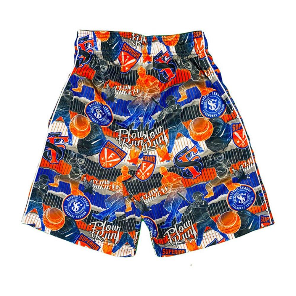 Flow Society Big Boys' Flow Baseball League Shorts - Multi - MULTI-COLOR Thumbnail View 2