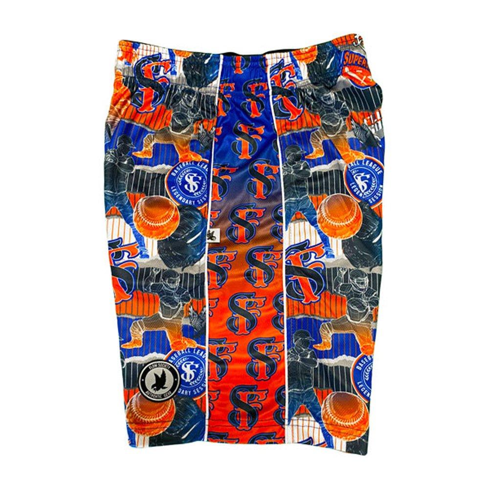 Flow Society Big Boys' Flow Baseball League Shorts - Multi - MULTI-COLOR Thumbnail View 3