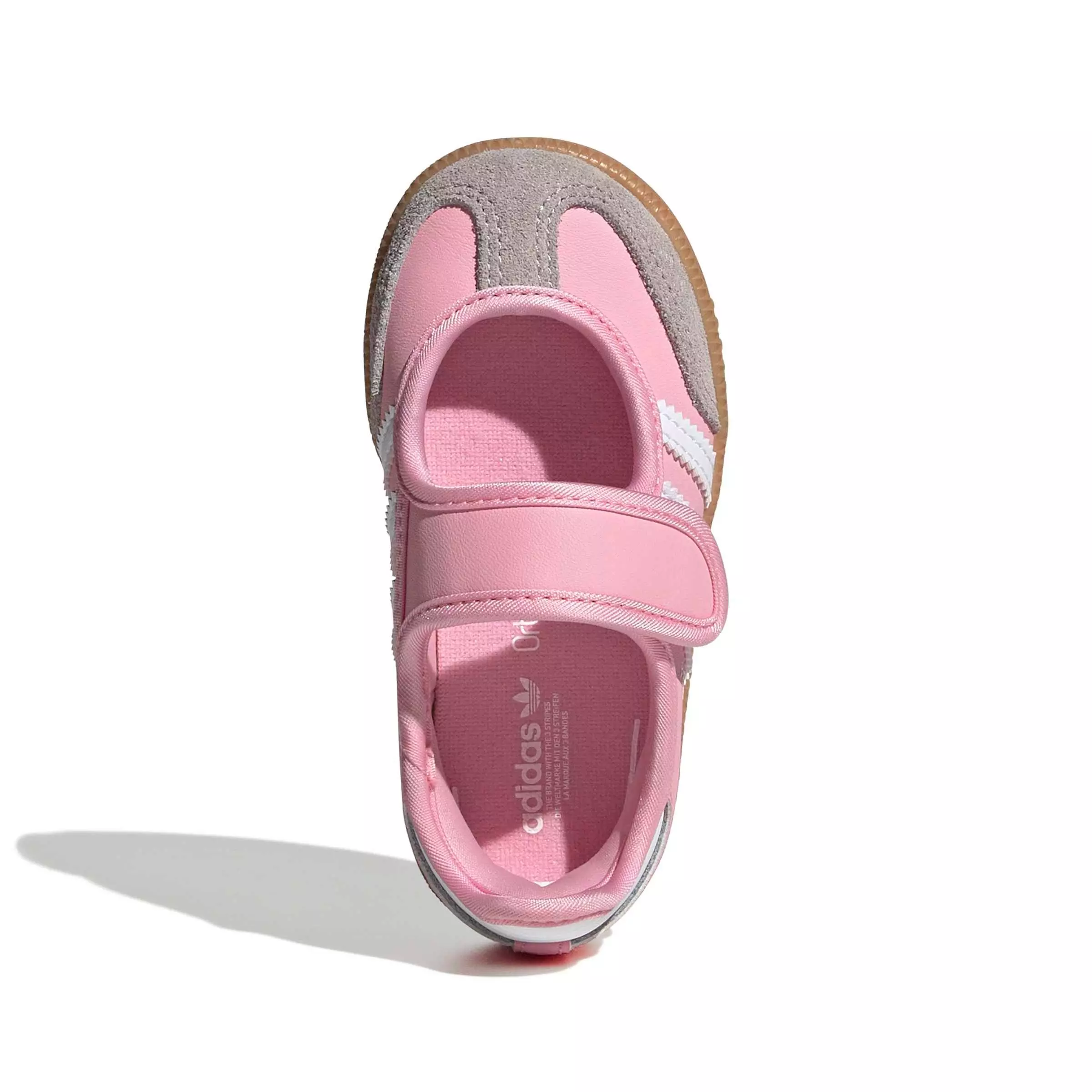 adidas Originals Samba Jane "Light Pink/Ftwr White/Gum 3" Infant Girls' Shoe - LT PINK/WHITE/GUM