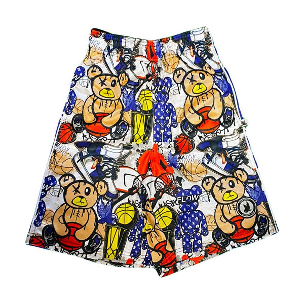 Flow Society Teddy Bball Big Boys' Multi Shorts