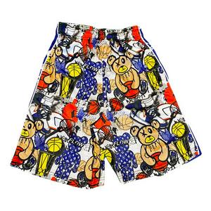 Flow Society Big Boys' Teddy Bball Shorts -Multi